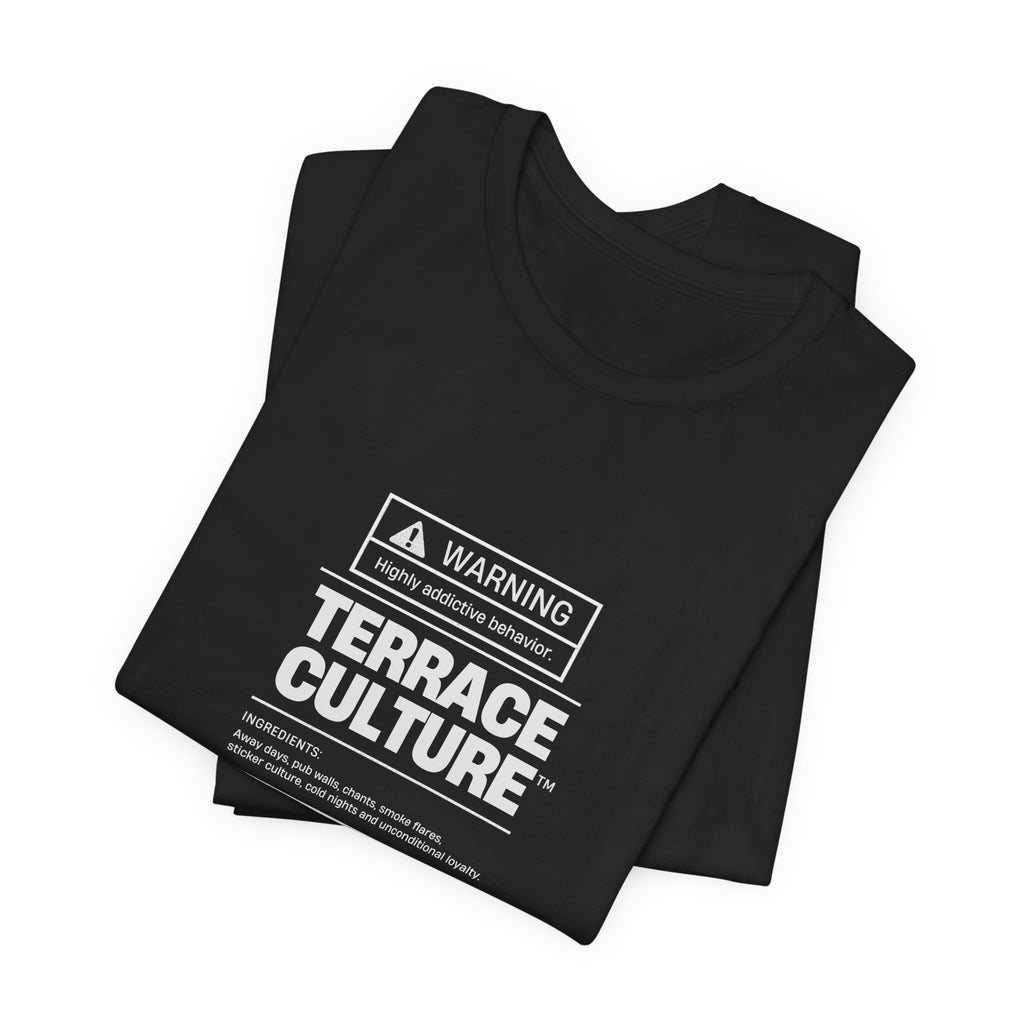 Terrace Culture T-Shirt — 'Instructio Label' Graphic Tee