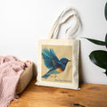 "She Flies Forward" Tote - Expander Tote Bag motivational design