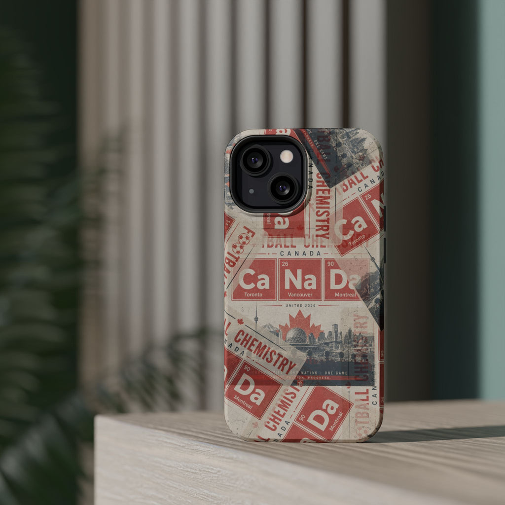 Canada Football Phone Case | Red. The base element.