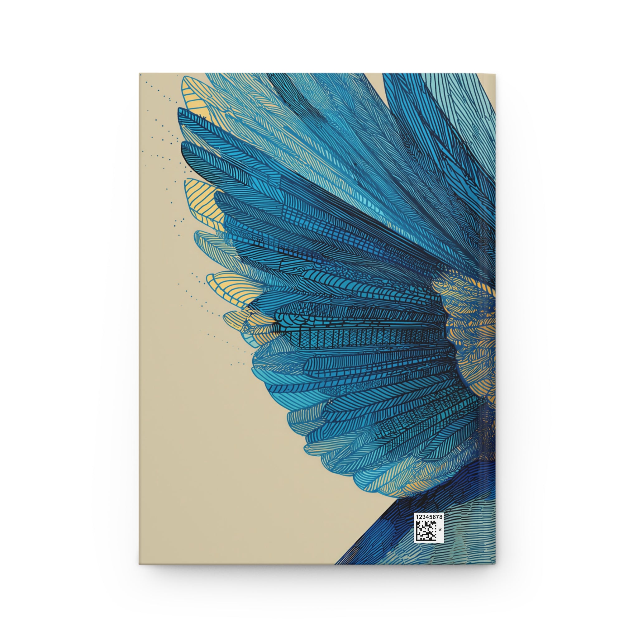 She Flies Forward Hardcover Journal | Motivational Graphic Deep Horizon