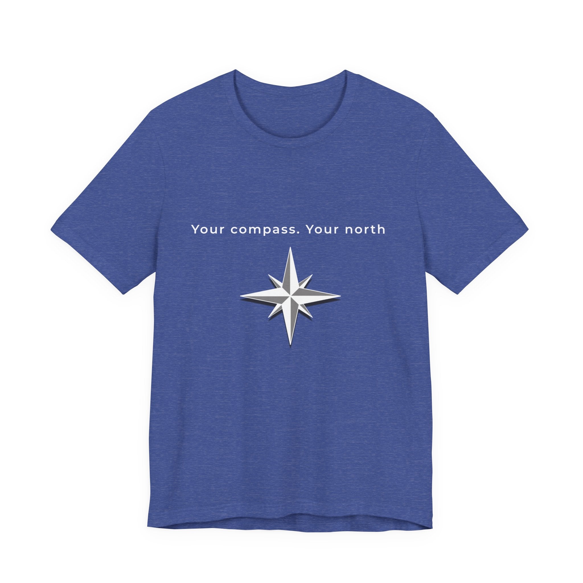 Your Compass. Your North | Men's Motivational Graphic Compass T-Shirt
