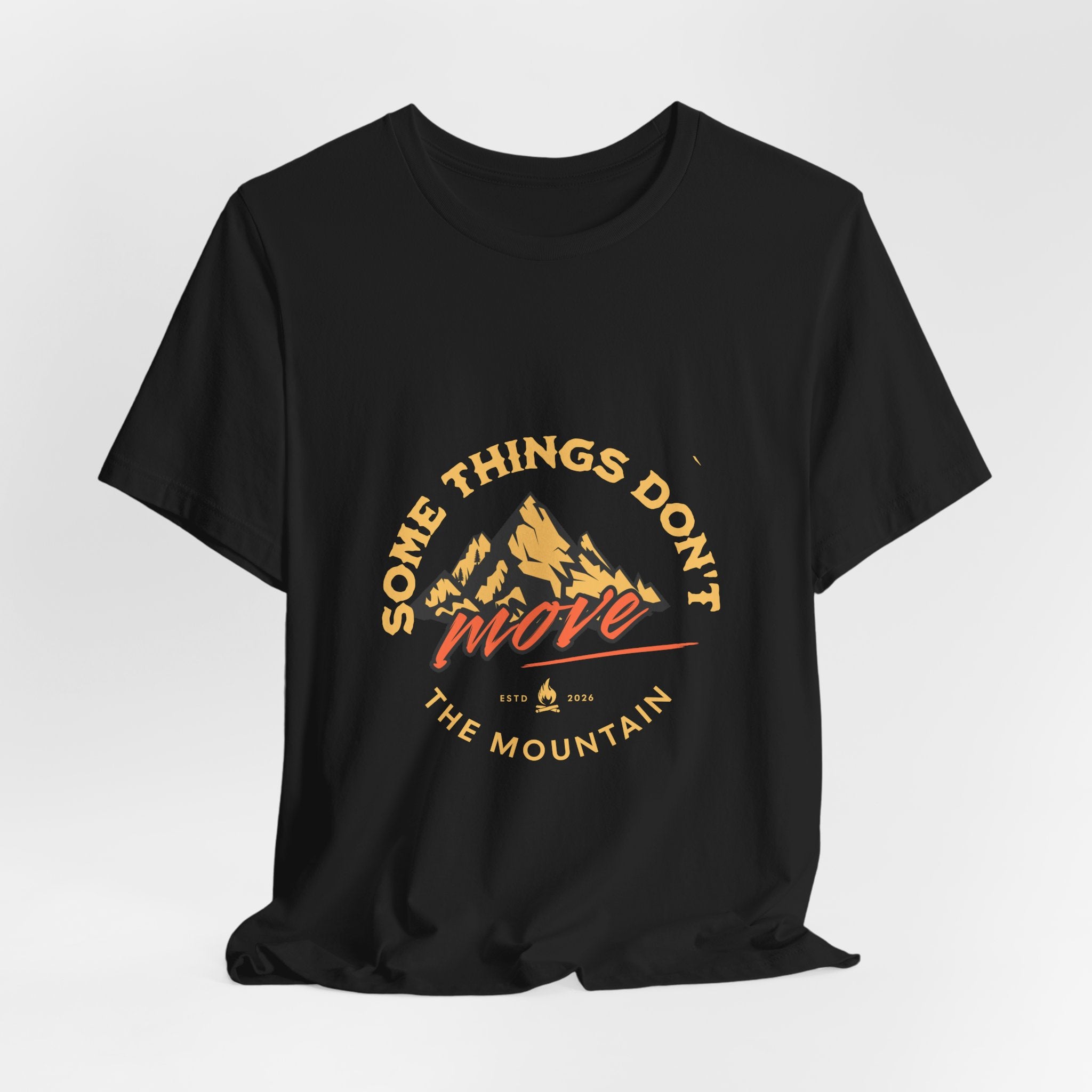 Some Things Don't Move | Men's Motivational Graphic The Nomad Anchor T-Shirt