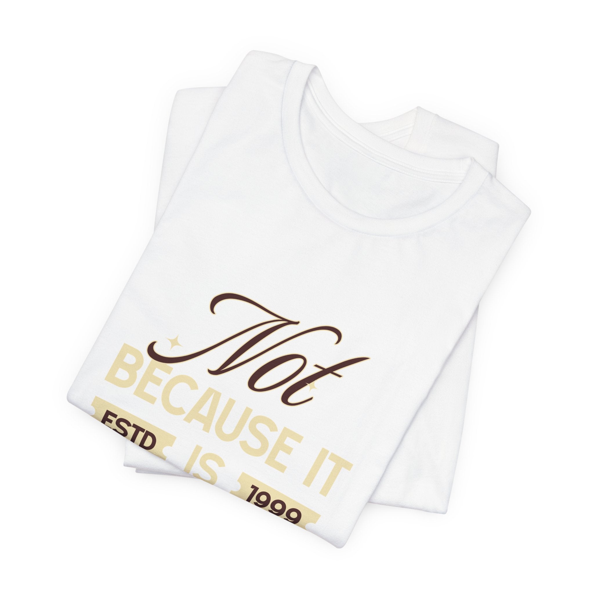 Not because it is easy. Because it is who you are. | Men's Motivational Graphic Vintage Women T-Shirt