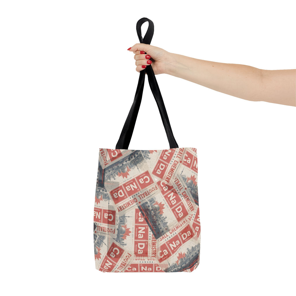 Canada Football Tote Bag | Red. The base element.
