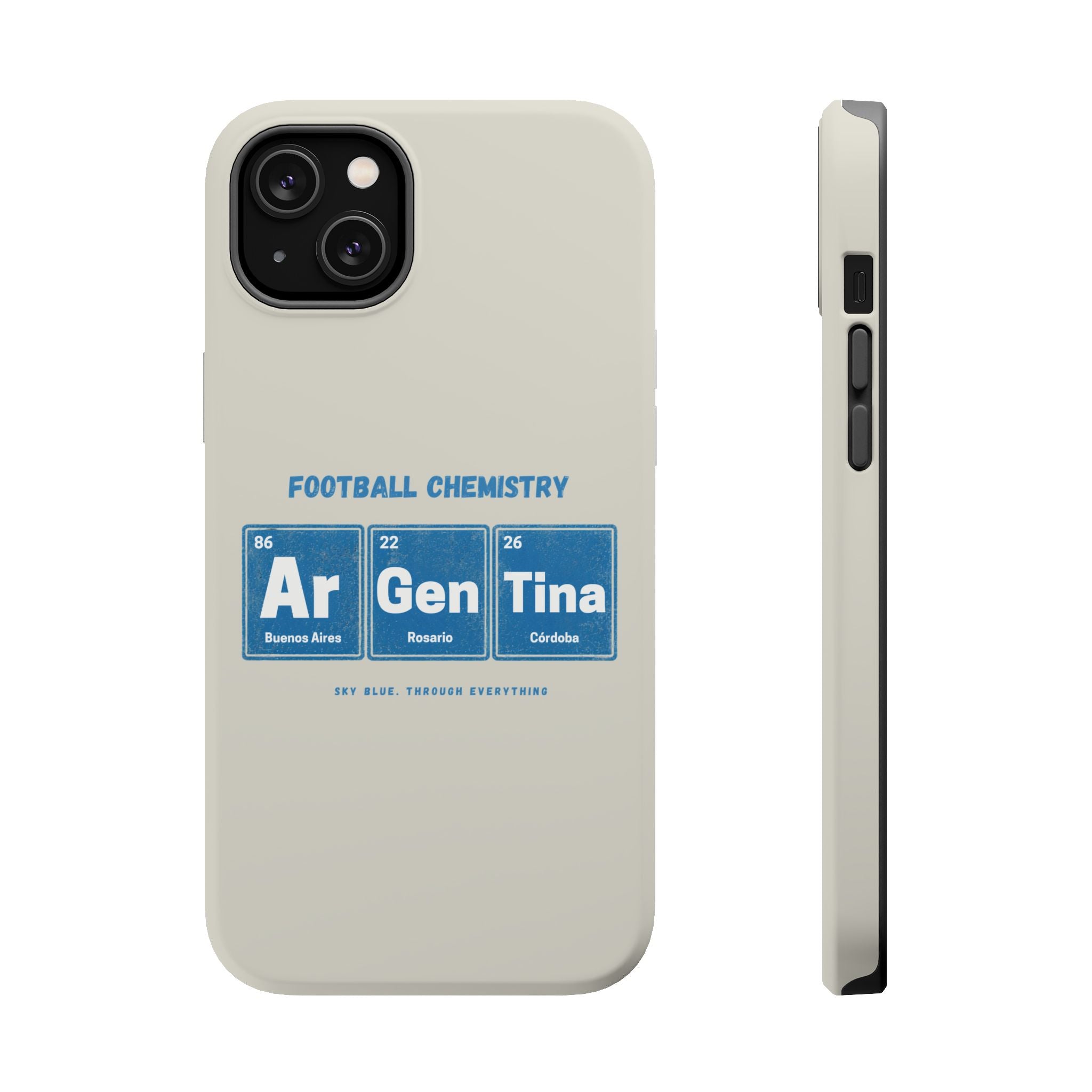 Argentina Football Phone Case | Born in blue and white.