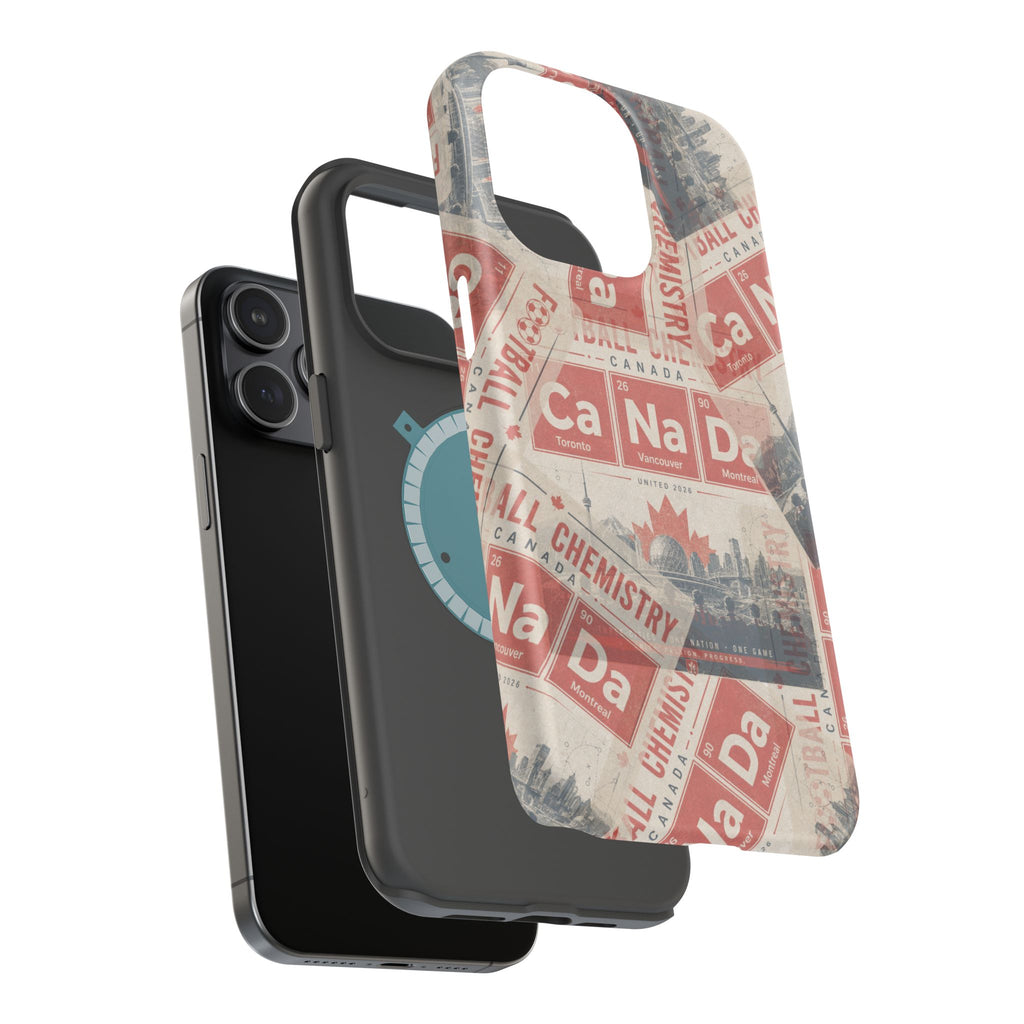 Canada Football Phone Case | Red. The base element.