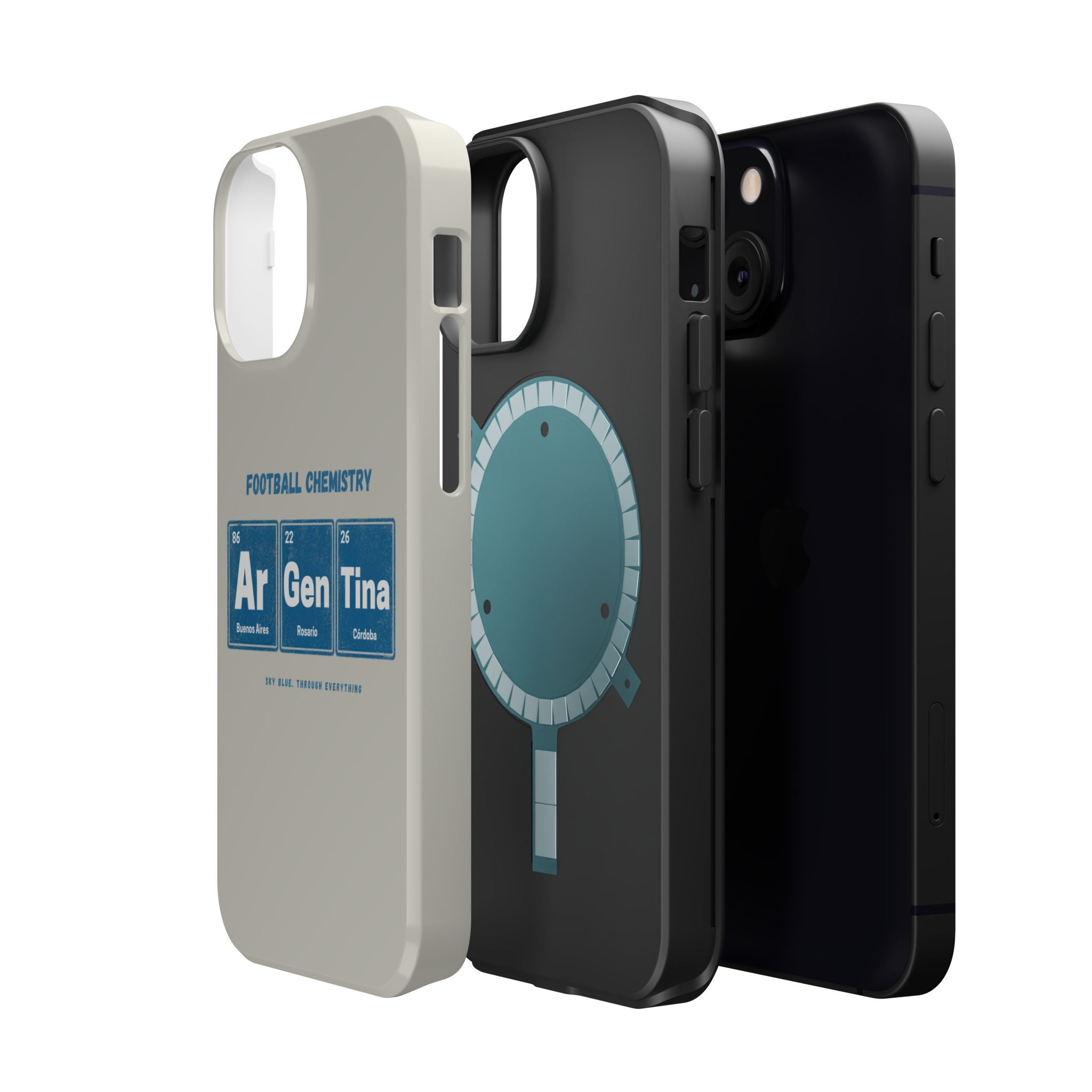 Argentina Football Phone Case | Born in blue and white.