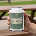 Cozy cooler with "Football Chemistry" and Mexican city elements.