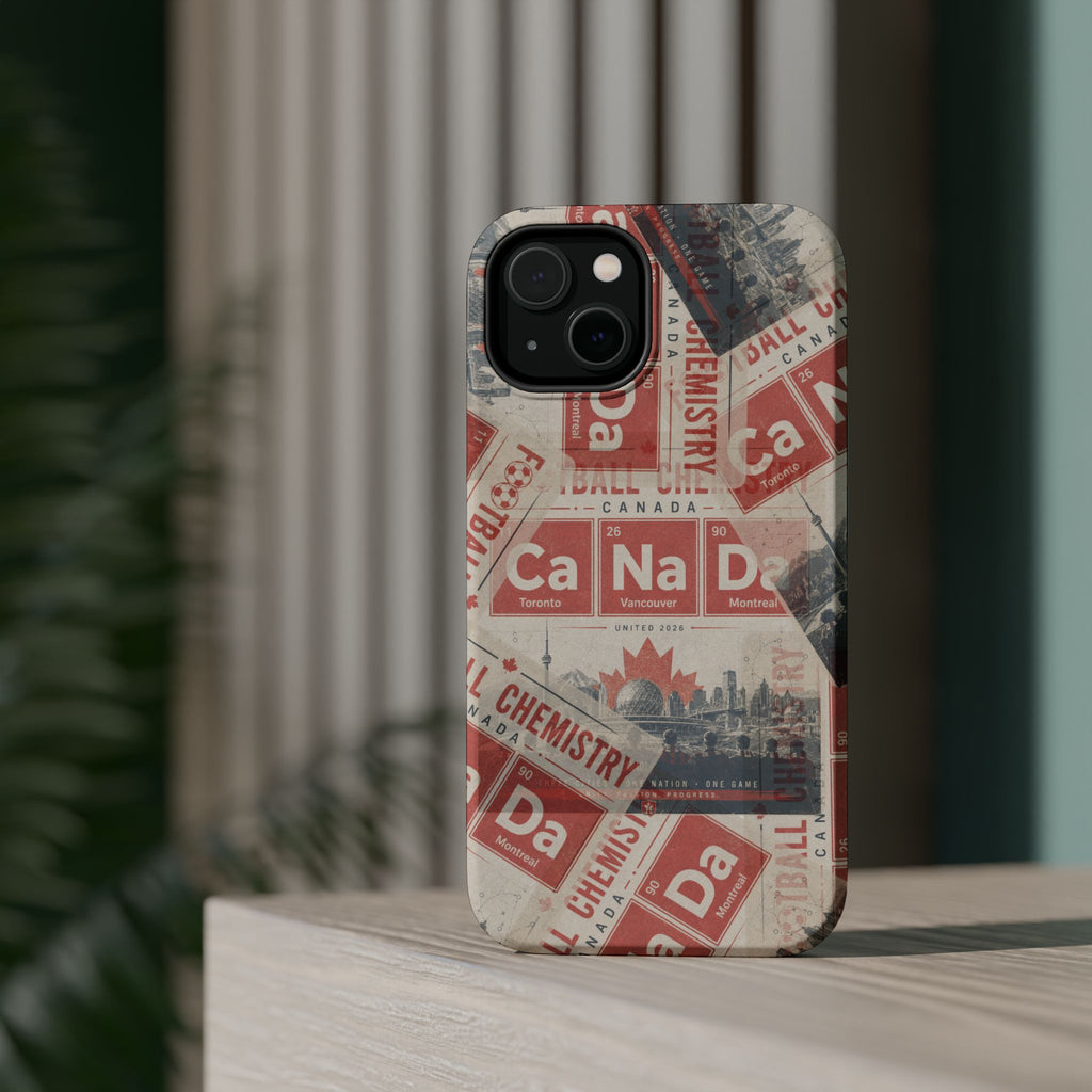 Canada Football Phone Case | Red. The base element.