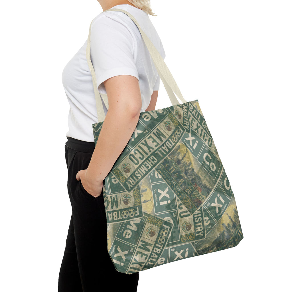 Mexico Football Tote Bag | Green. Bonded loud.