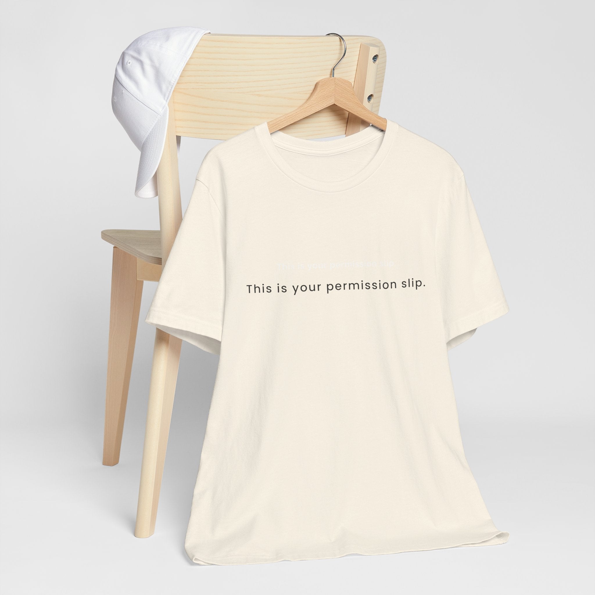 This is your persmission to slip. To rest without guilt. | Women's Motivational T-Shirt