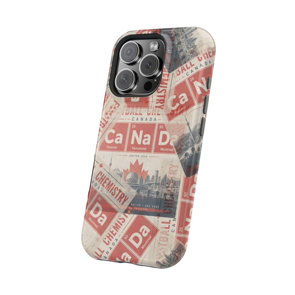 Canada Football Phone Case | Red. The base element.