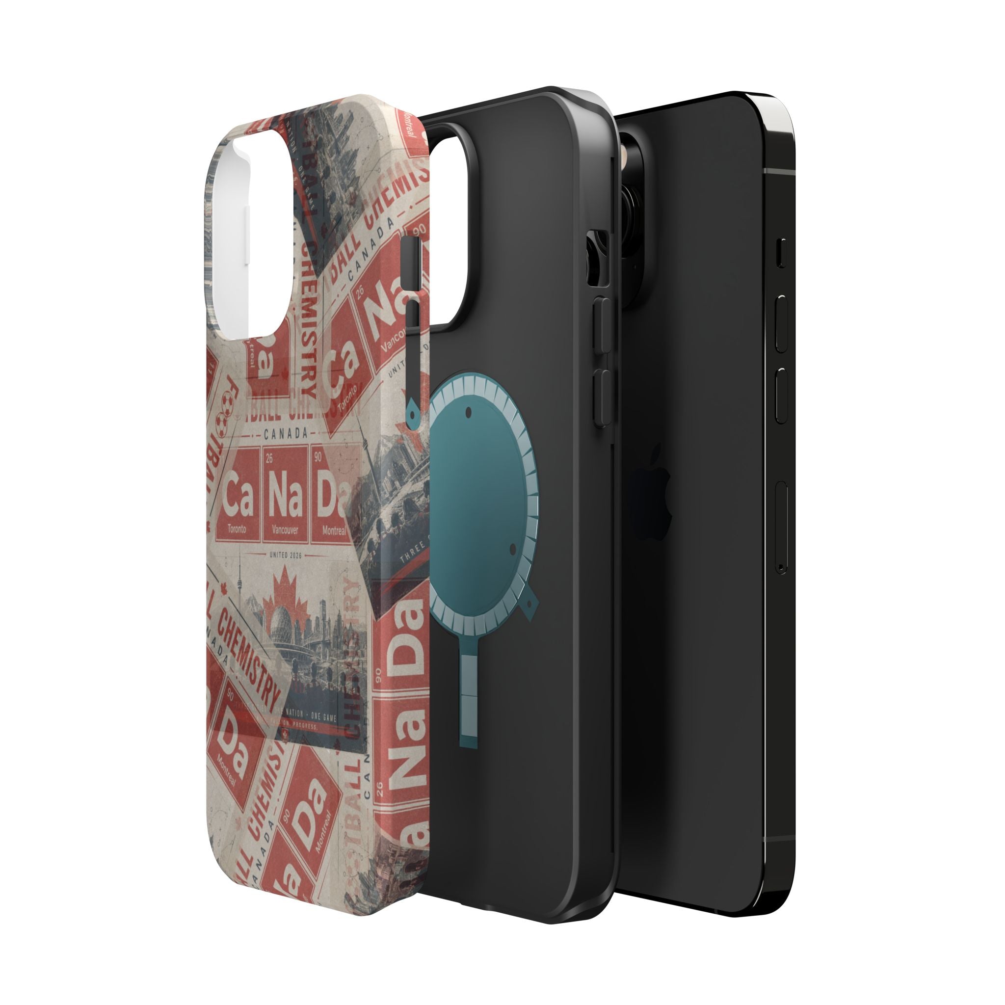 Canada Football Phone Case | Red. The base element.