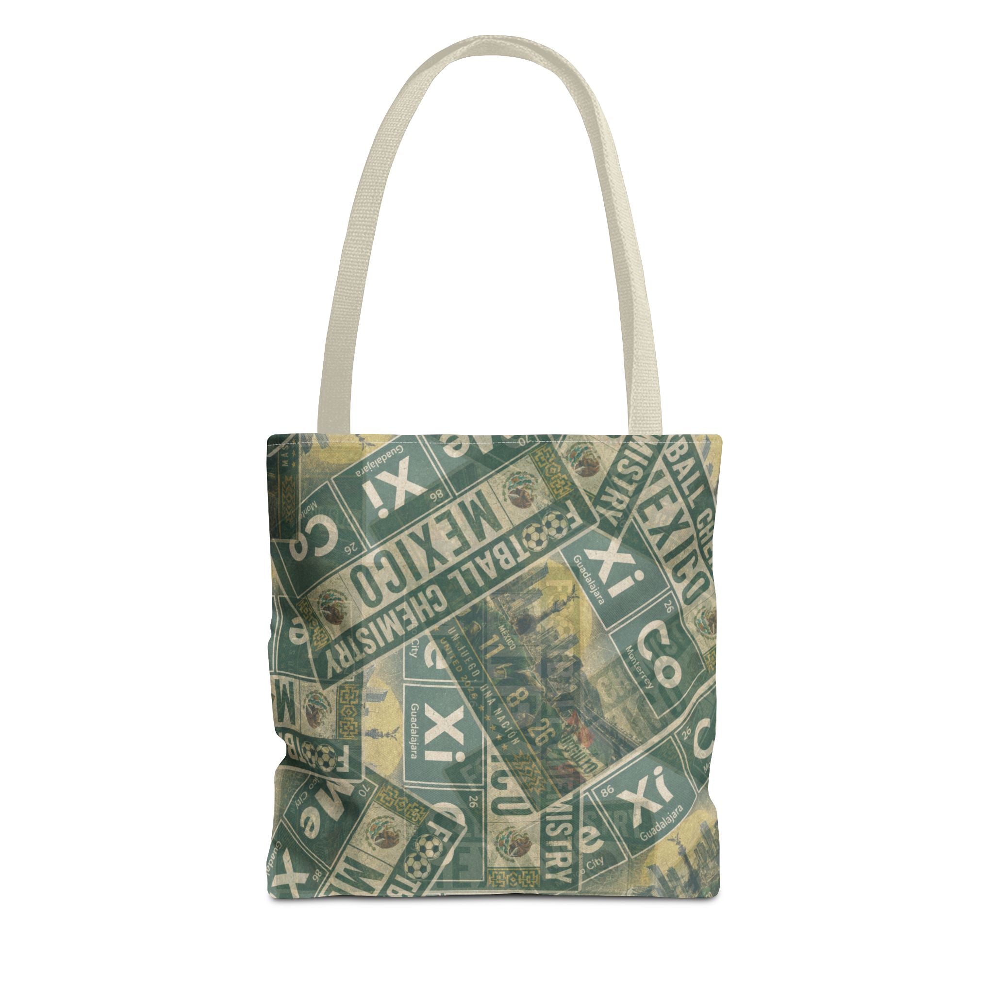 Mexico Football Tote Bag | Green. Bonded loud.