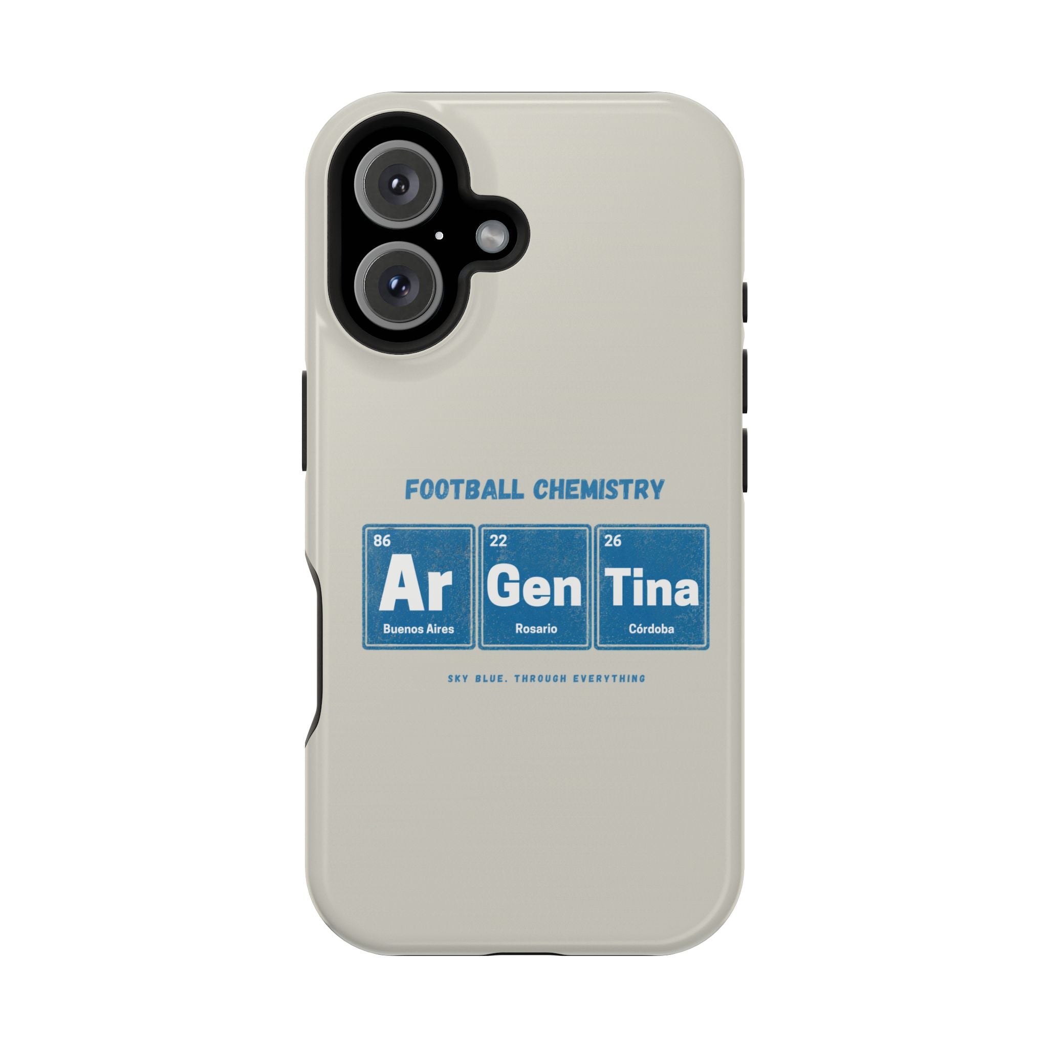 Argentina Football Phone Case | Born in blue and white.
