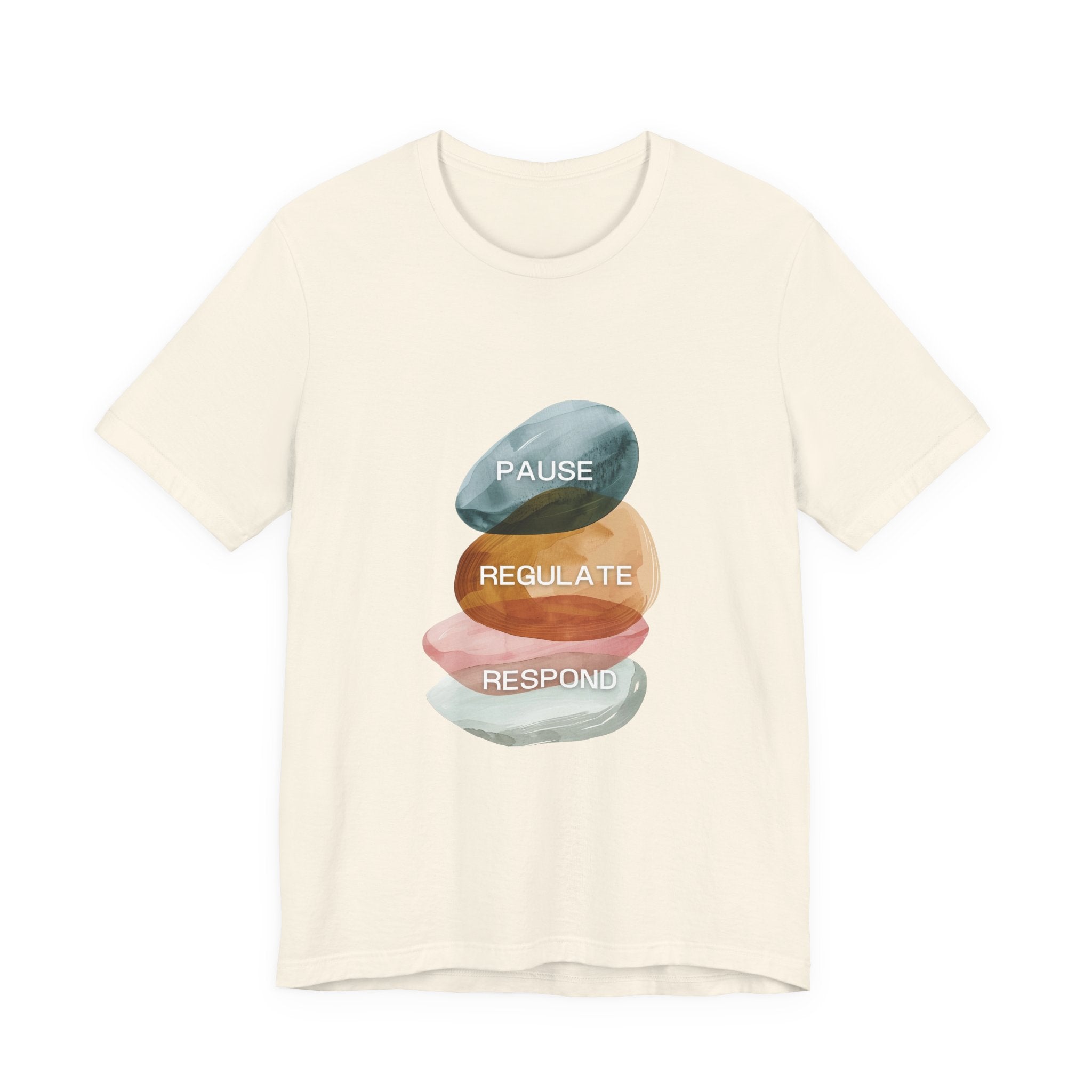 Pause Regulate Respond | Women's Motivational Graphic Vintage Women T-Shirt