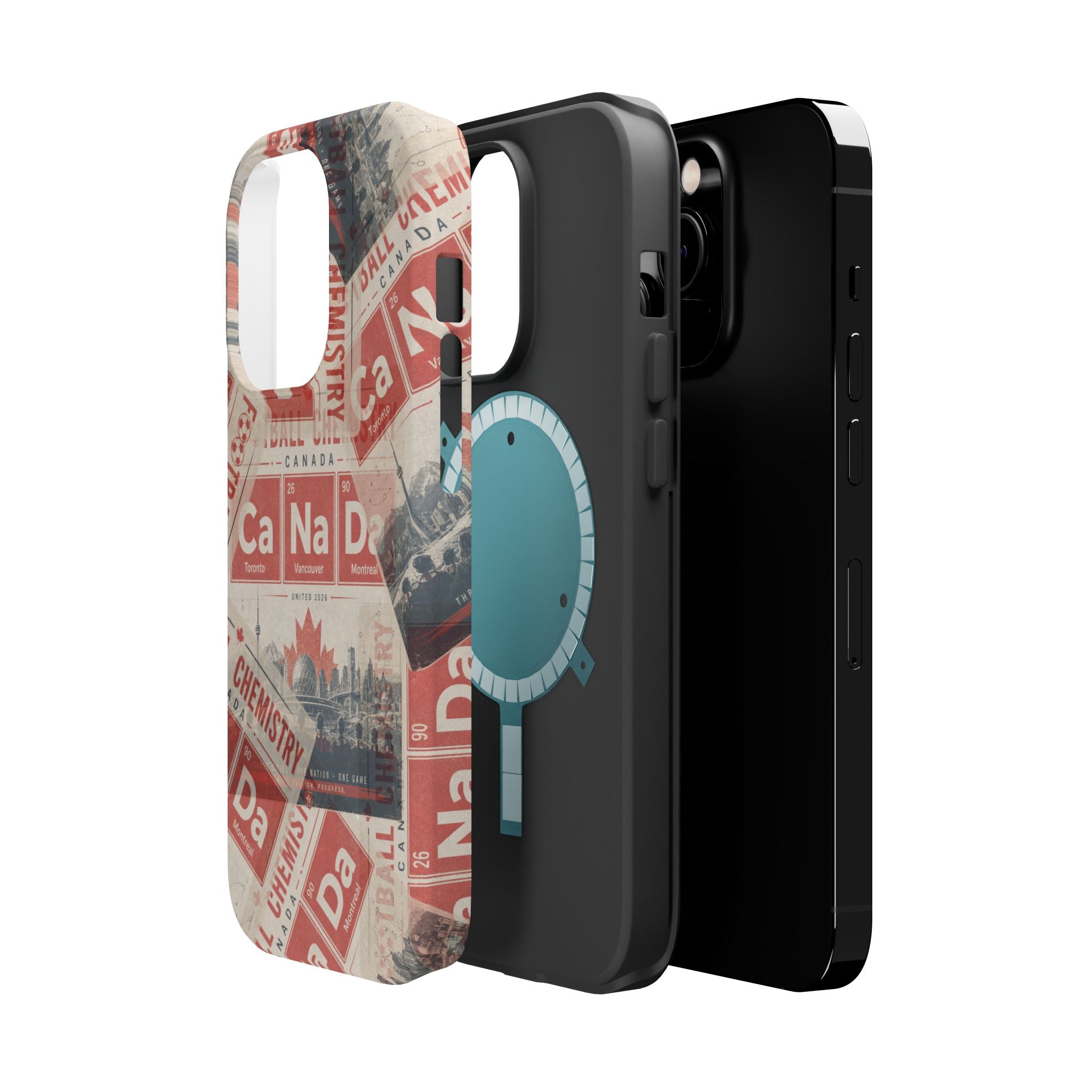 Canada Football Phone Case | Red. The base element.
