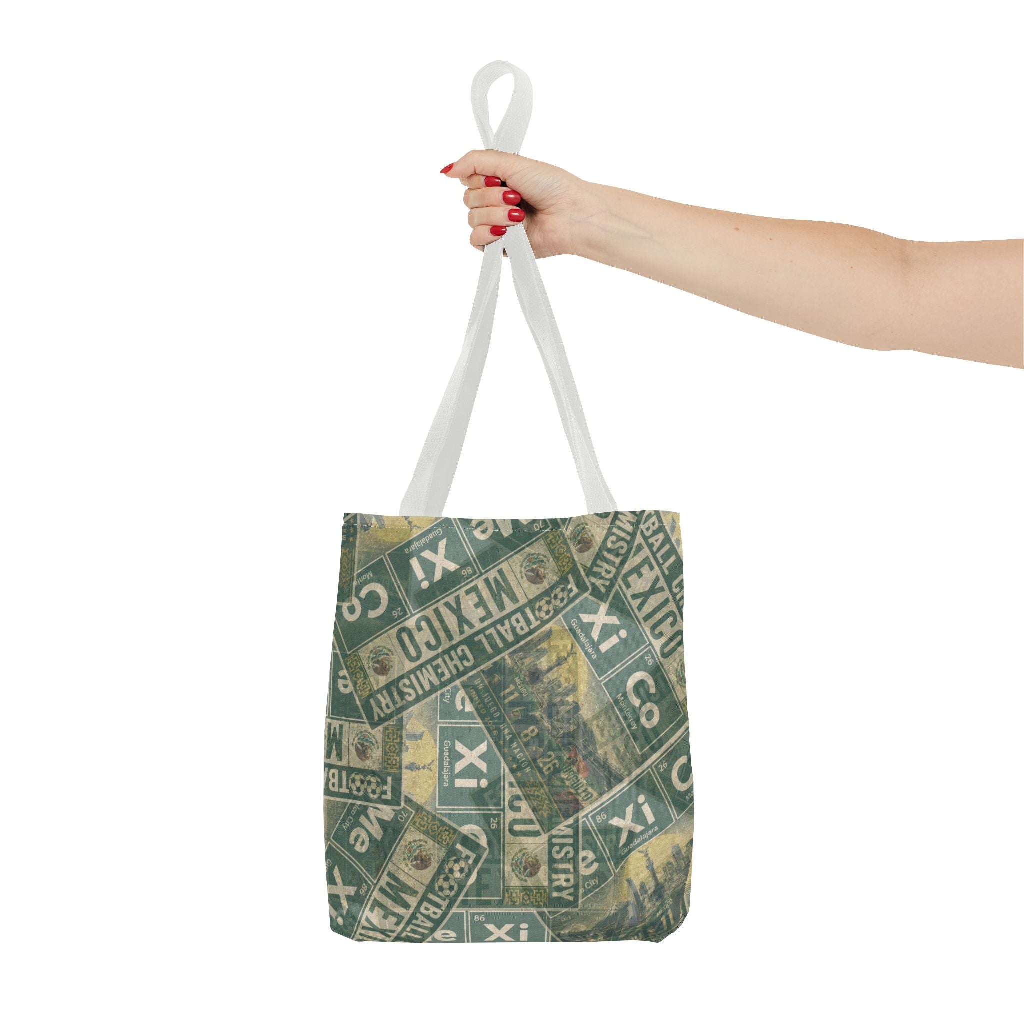 Mexico Football Tote Bag | Green. Bonded loud.