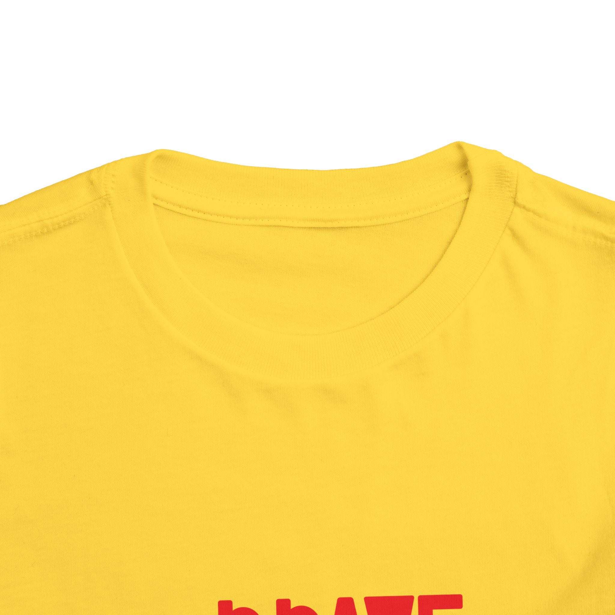 Be Brave Little One | Toddler Motivational Graphic Cute Colourful Lion T-Shirt