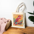 "She Flies Forward" Tote - Expander Tote Bag motivational design