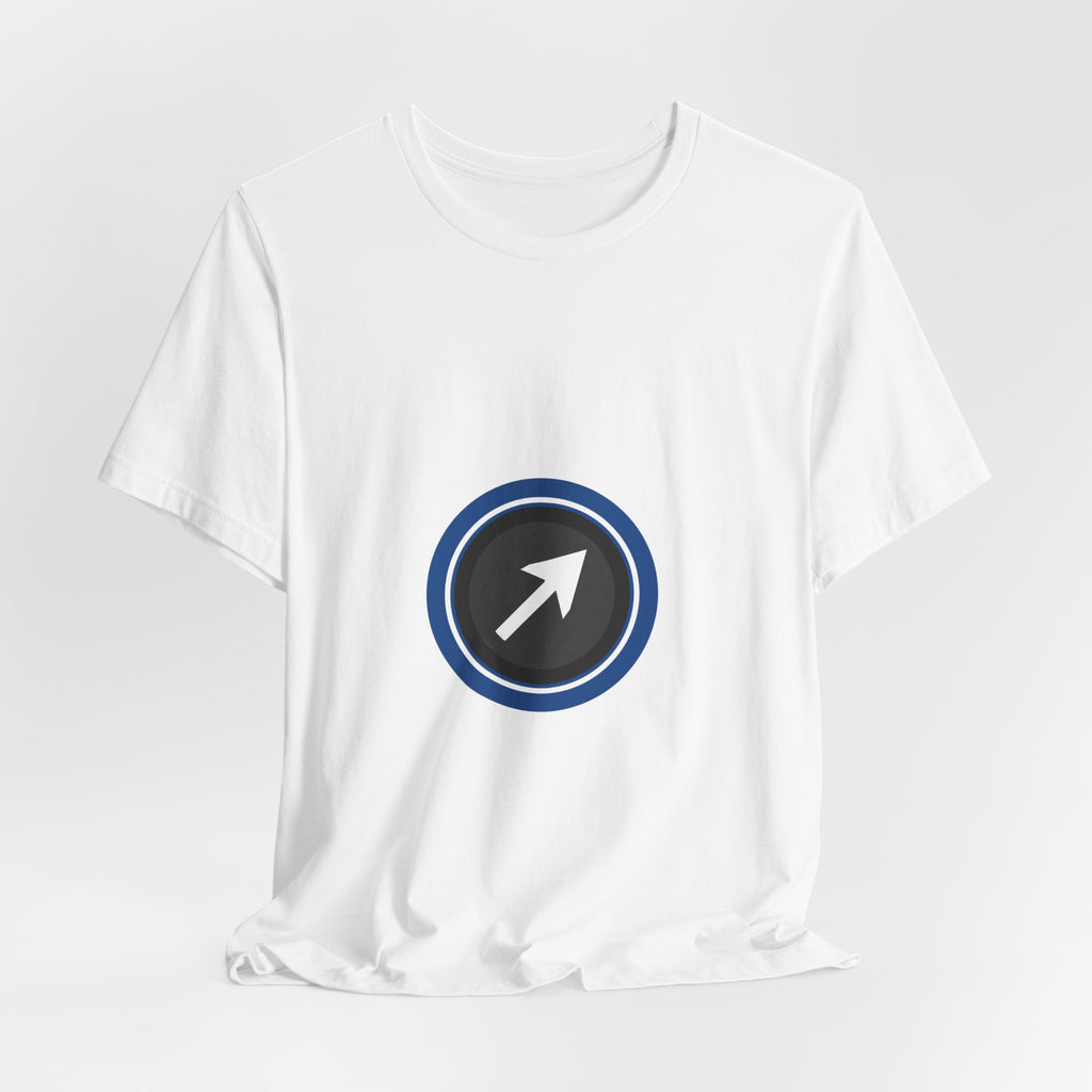 The Arrow Doesn't Look Back | Men's Motivational Graphic Arrcher Arrow T-Shirt