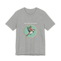 She Flies Forward | Women's Motivational Graphic Green Minimal T-Shirt