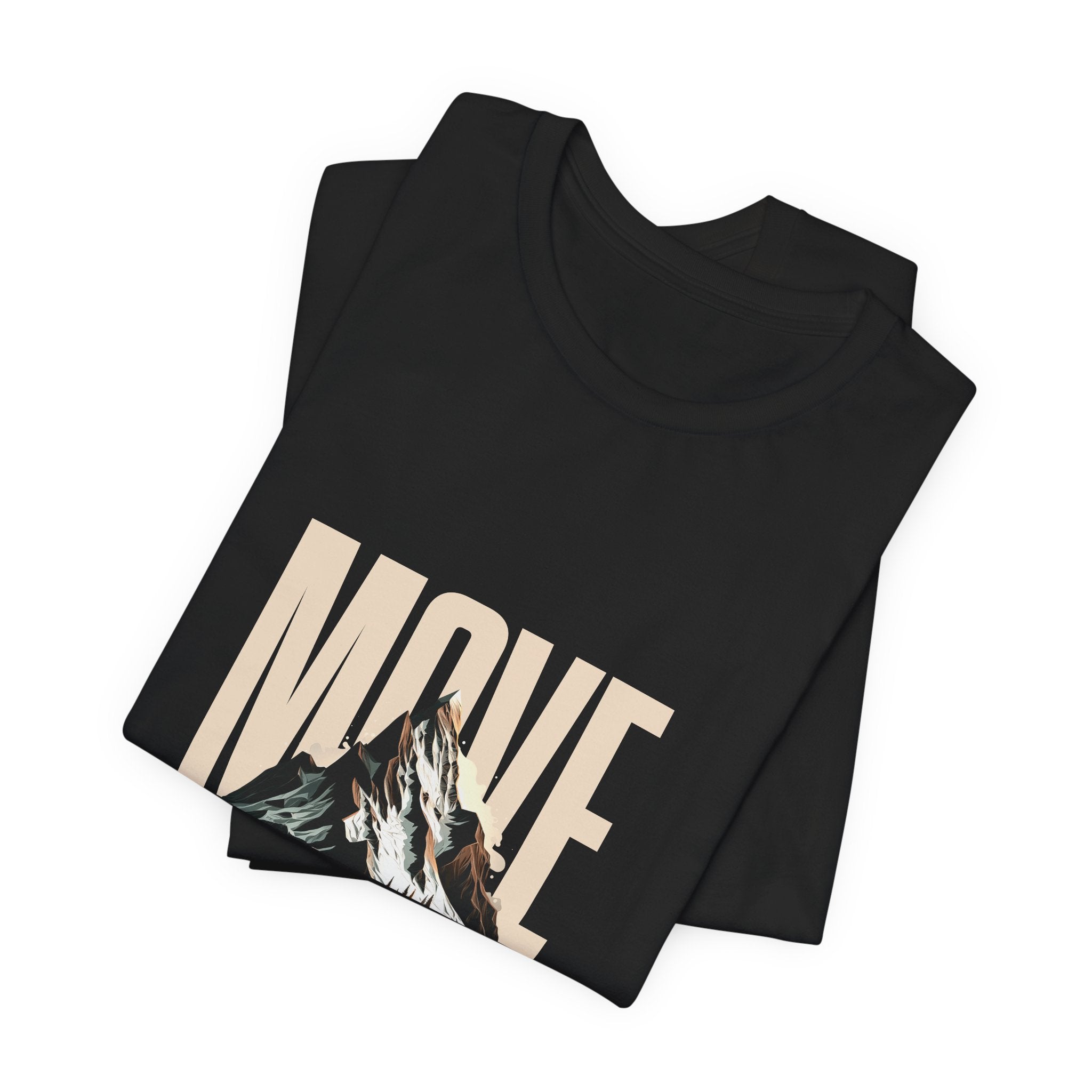 Some Things Don't Move | Men's Motivational Graphic Unmoved Force T-Shirt