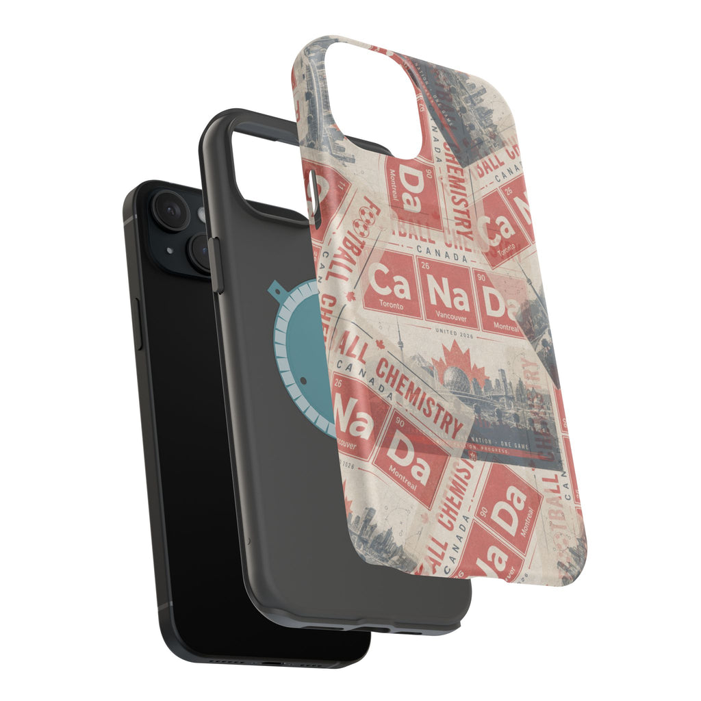 Canada Football Phone Case | Red. The base element.
