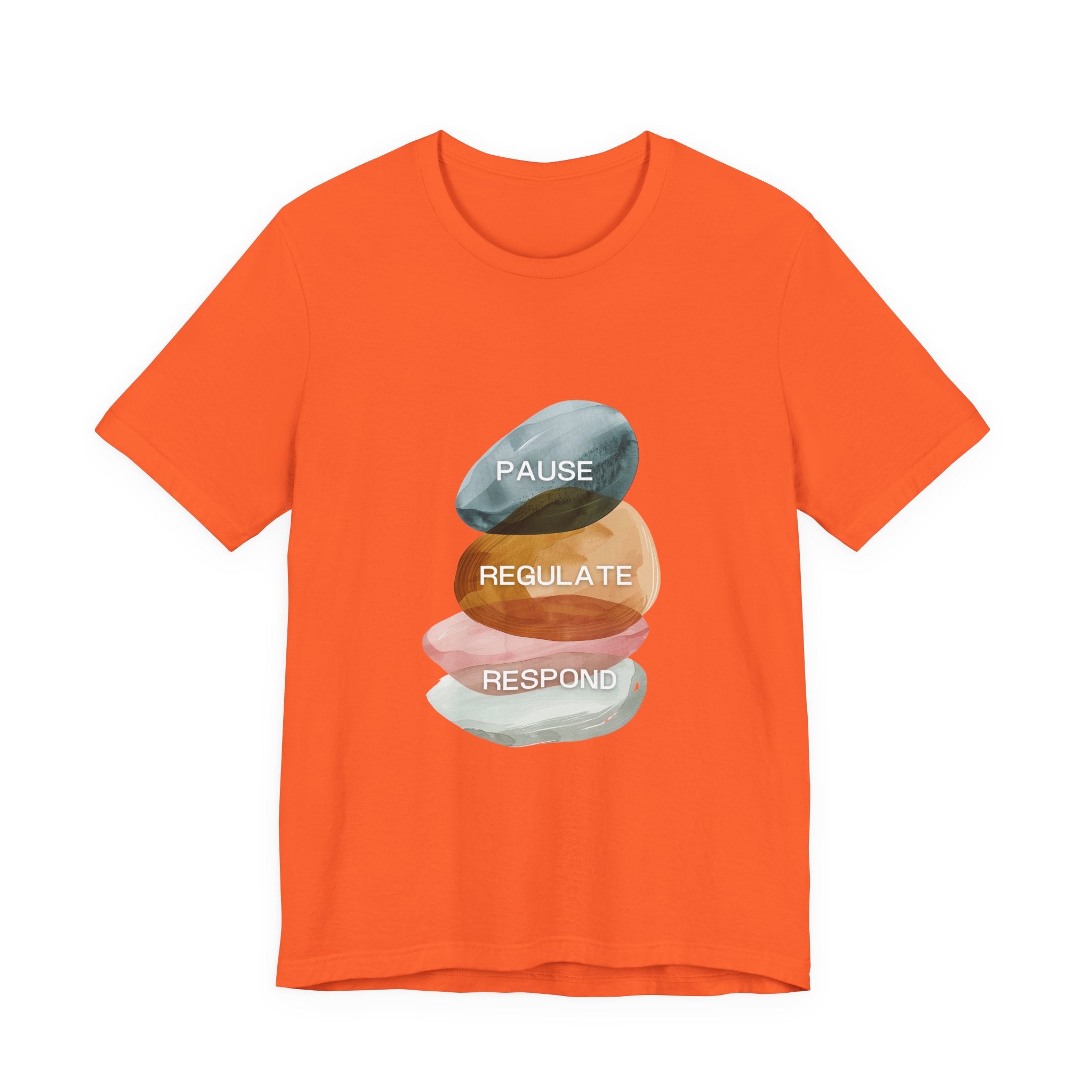 Pause Regulate Respond | Women's Motivational Graphic Vintage Women T-Shirt