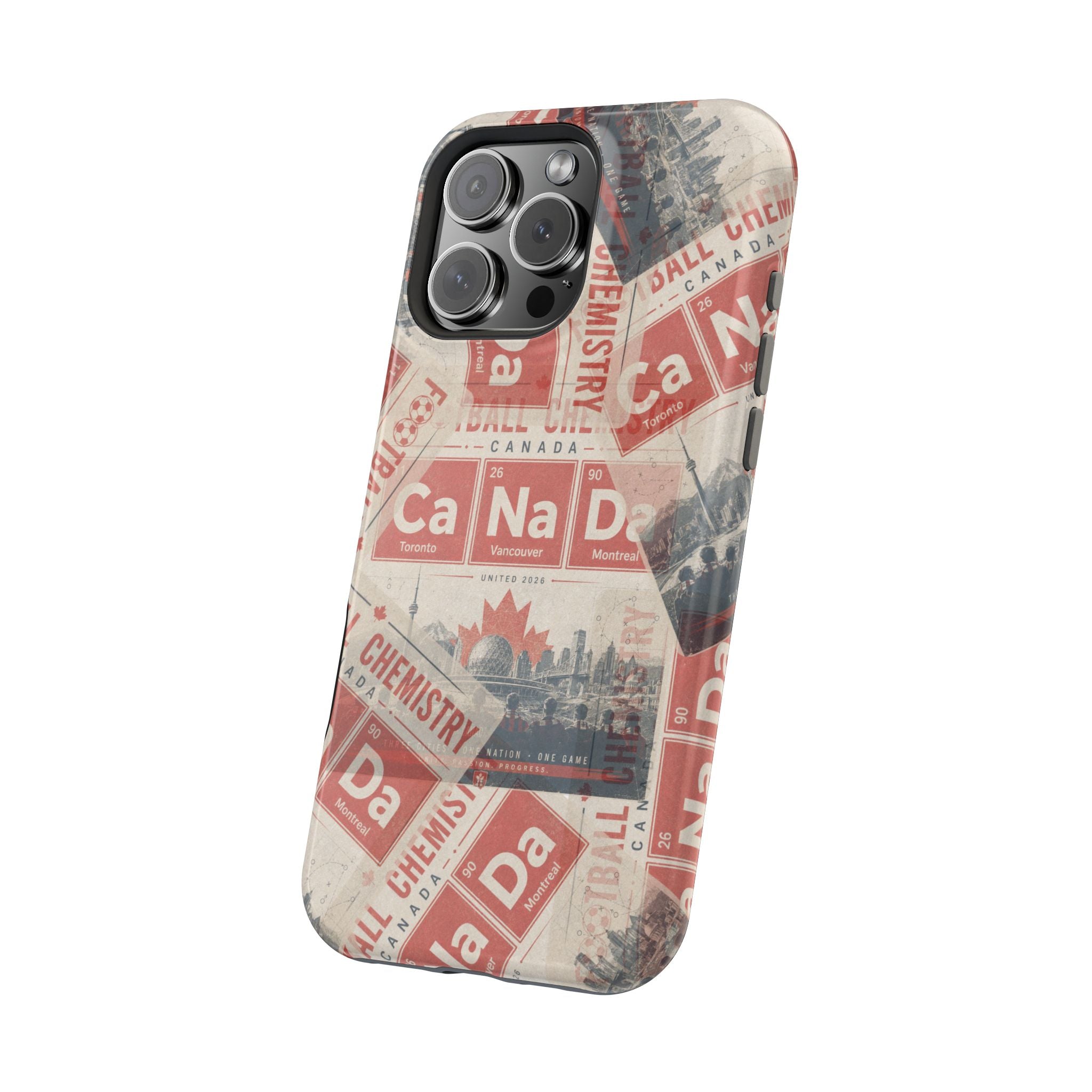 Canada Football Phone Case | Red. The base element.