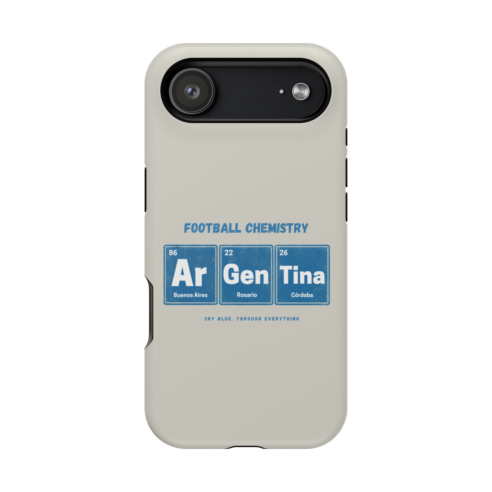 Argentina Football Phone Case | Born in blue and white.