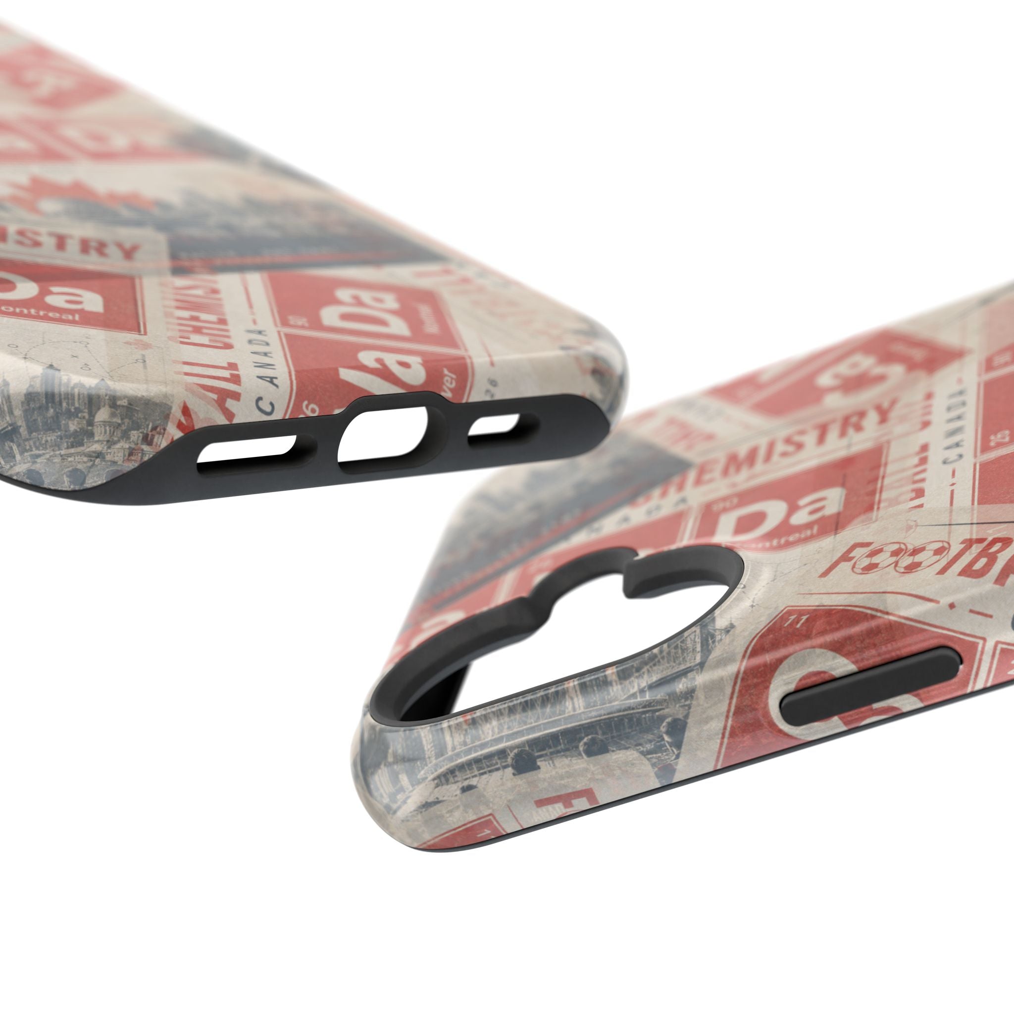 Canada Football Phone Case | Red. The base element.