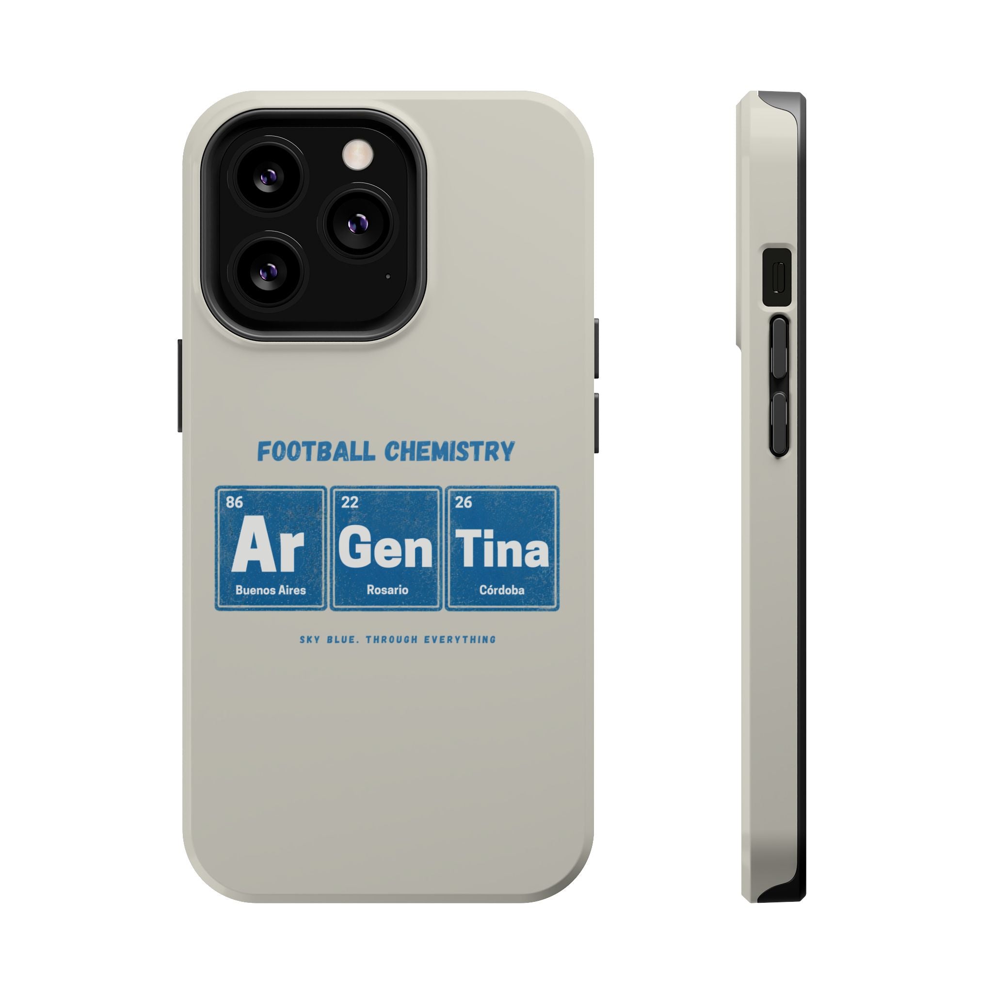 Argentina Football Phone Case | Born in blue and white.