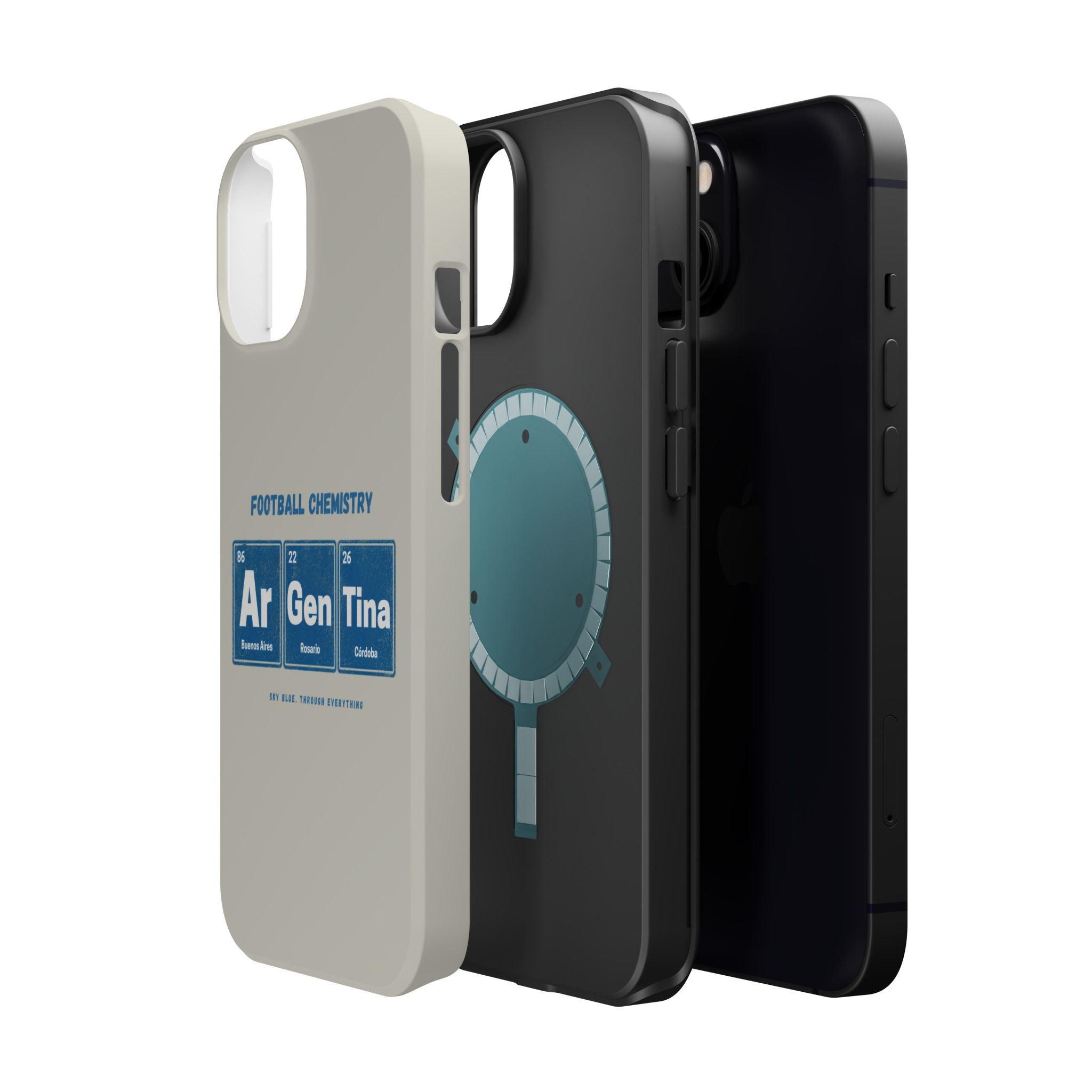 Argentina Football Phone Case | Born in blue and white.