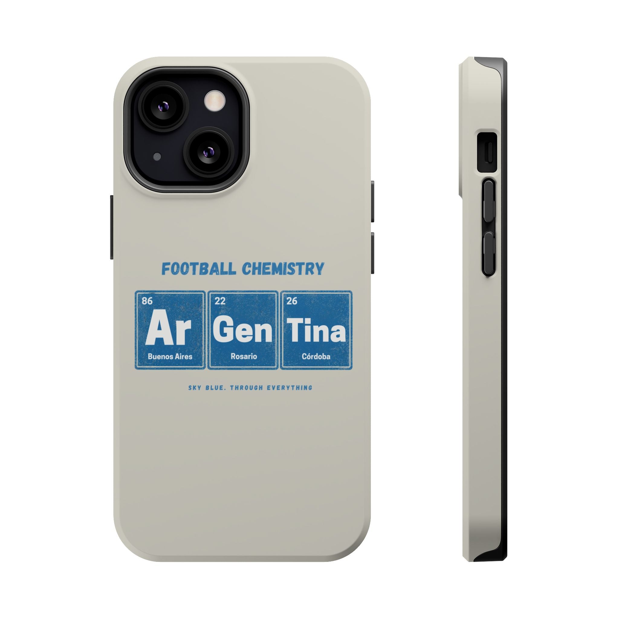 Argentina Football Phone Case | Born in blue and white.