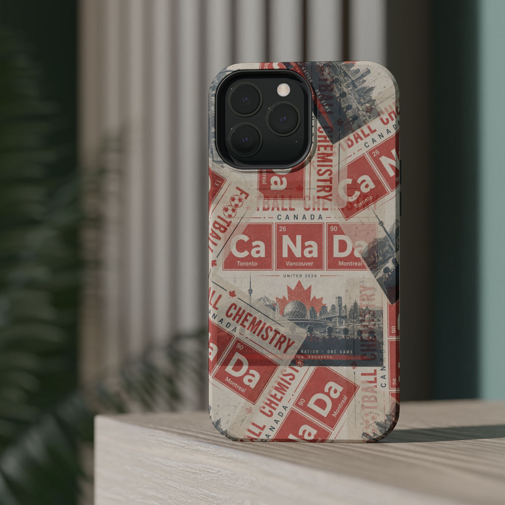 Canada Football Phone Case | Red. The base element.