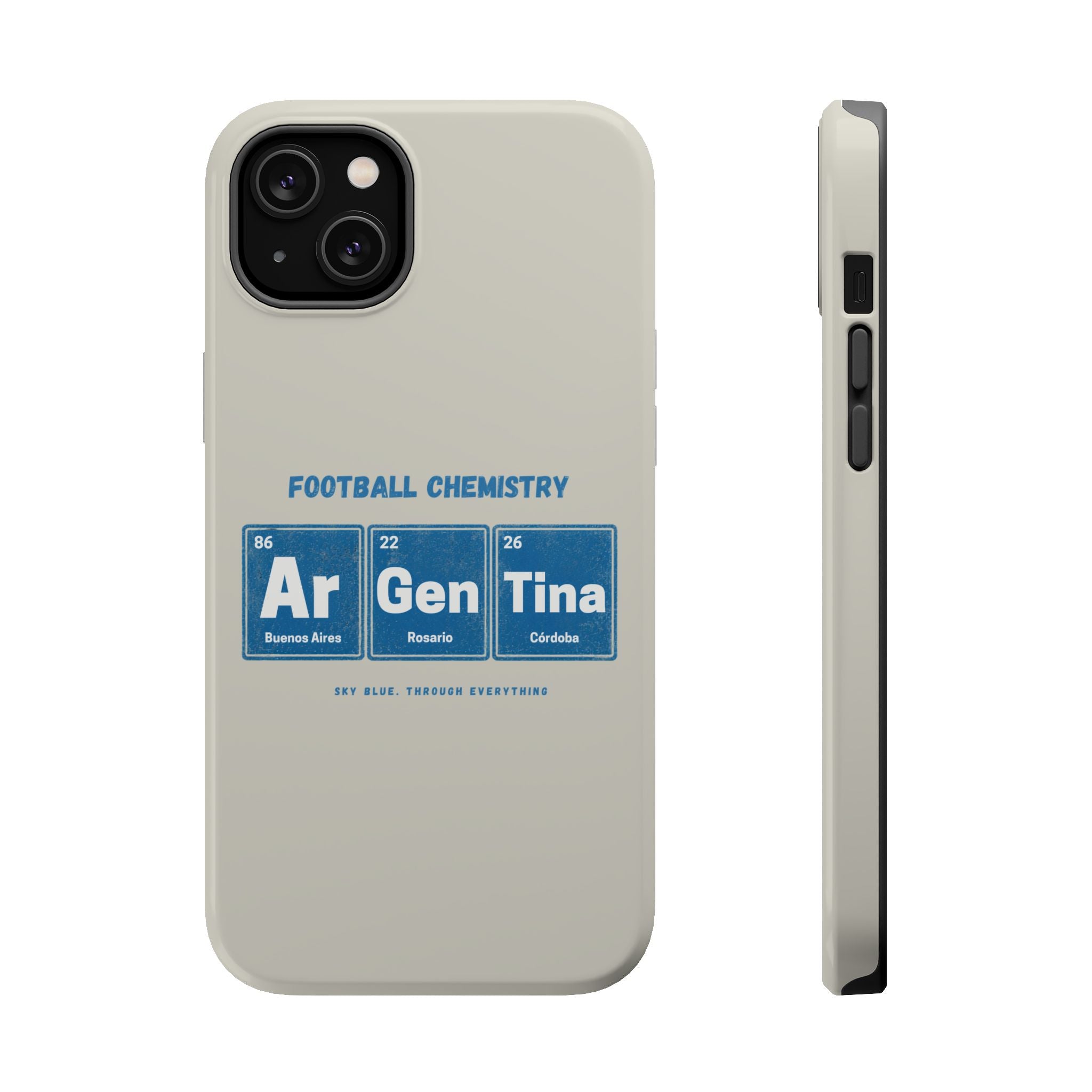 Argentina Football Phone Case | Born in blue and white.