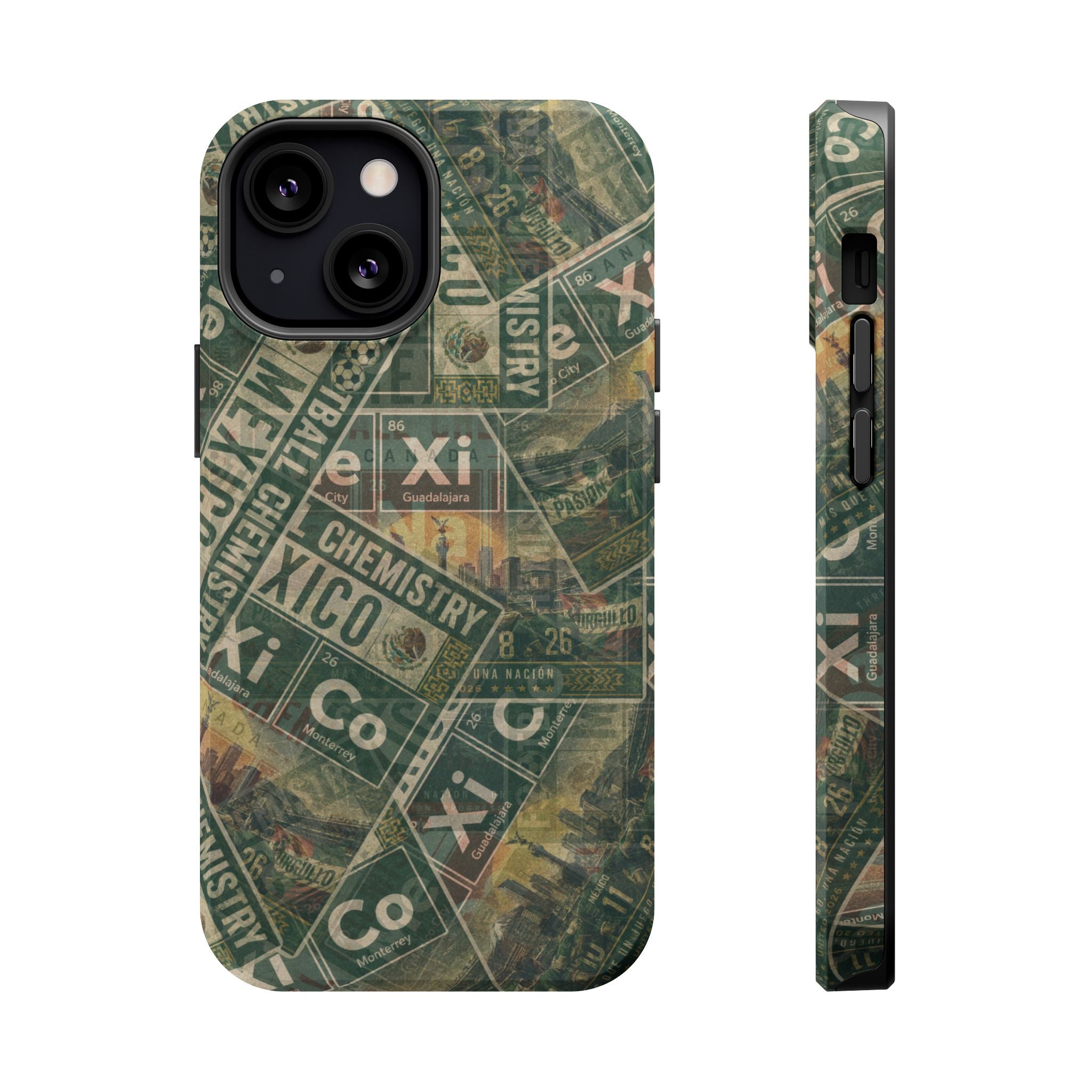 Mexico Football Phone Case | Green. Bonded loud.