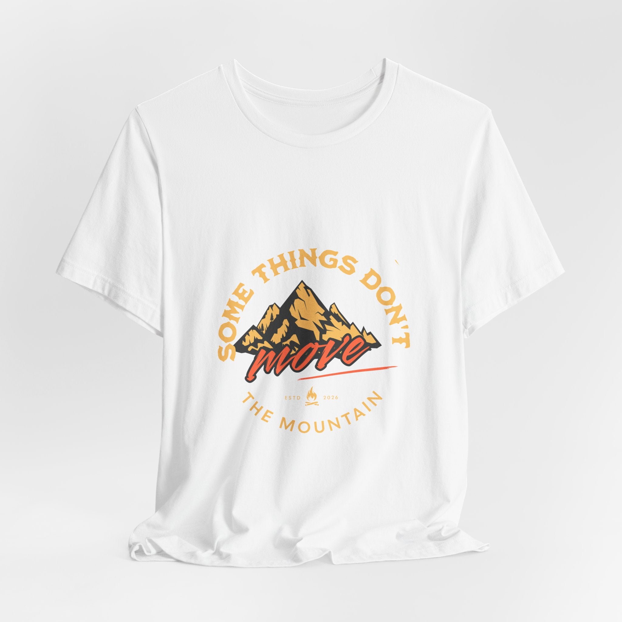 Some Things Don't Move | Men's Motivational Graphic The Nomad Anchor T-Shirt