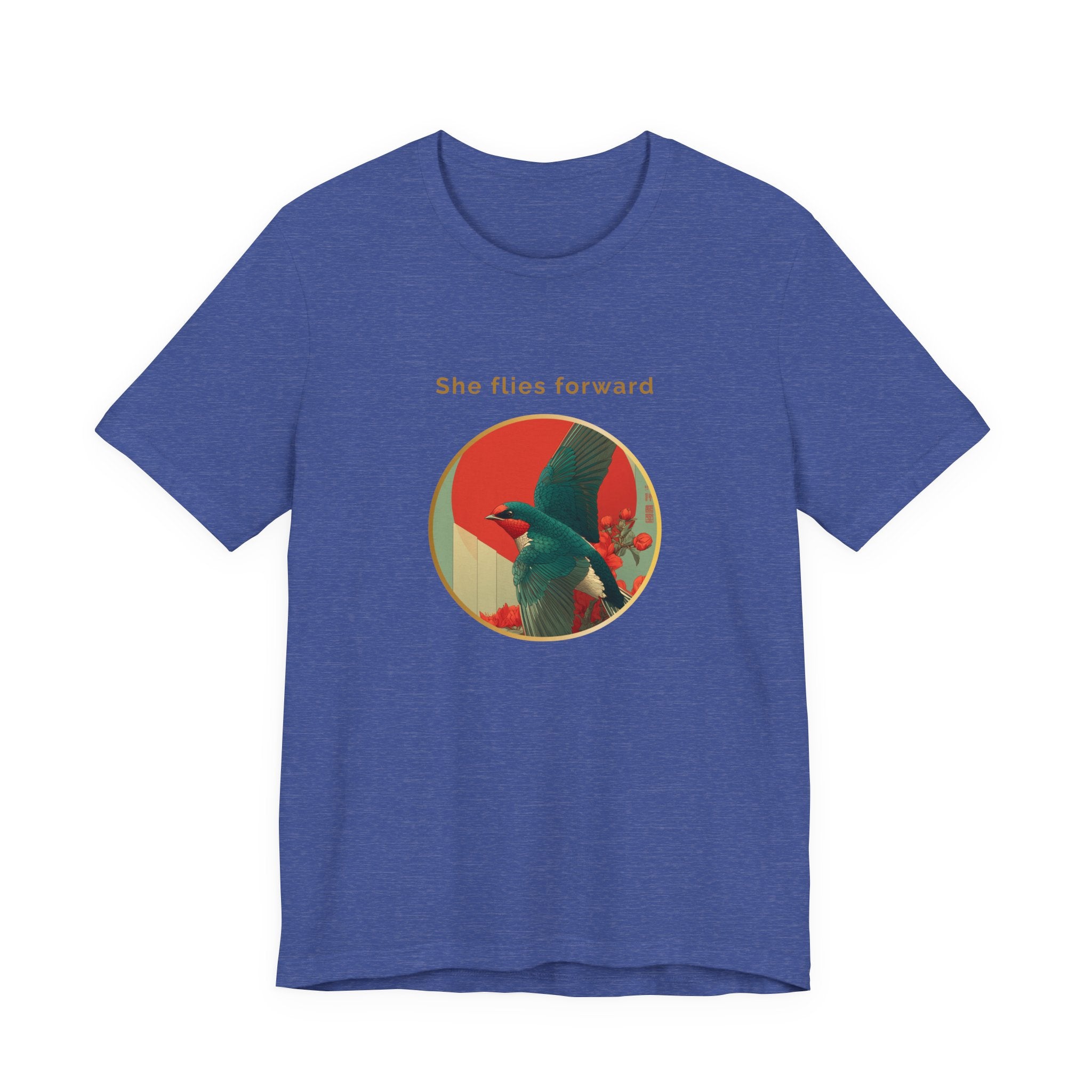 She Flies Forward | Women's Motivational Graphic Forward Flight T-shirt