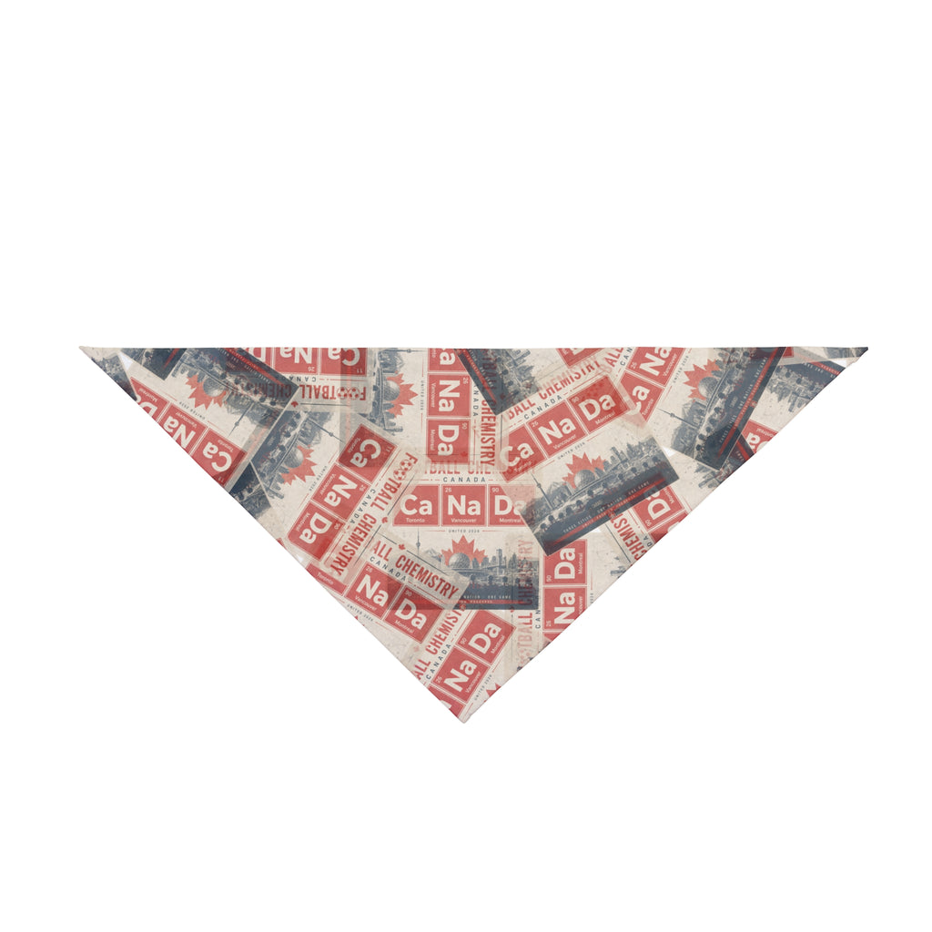 Canada Football Pet Bandana | Editorial Minimal Edition