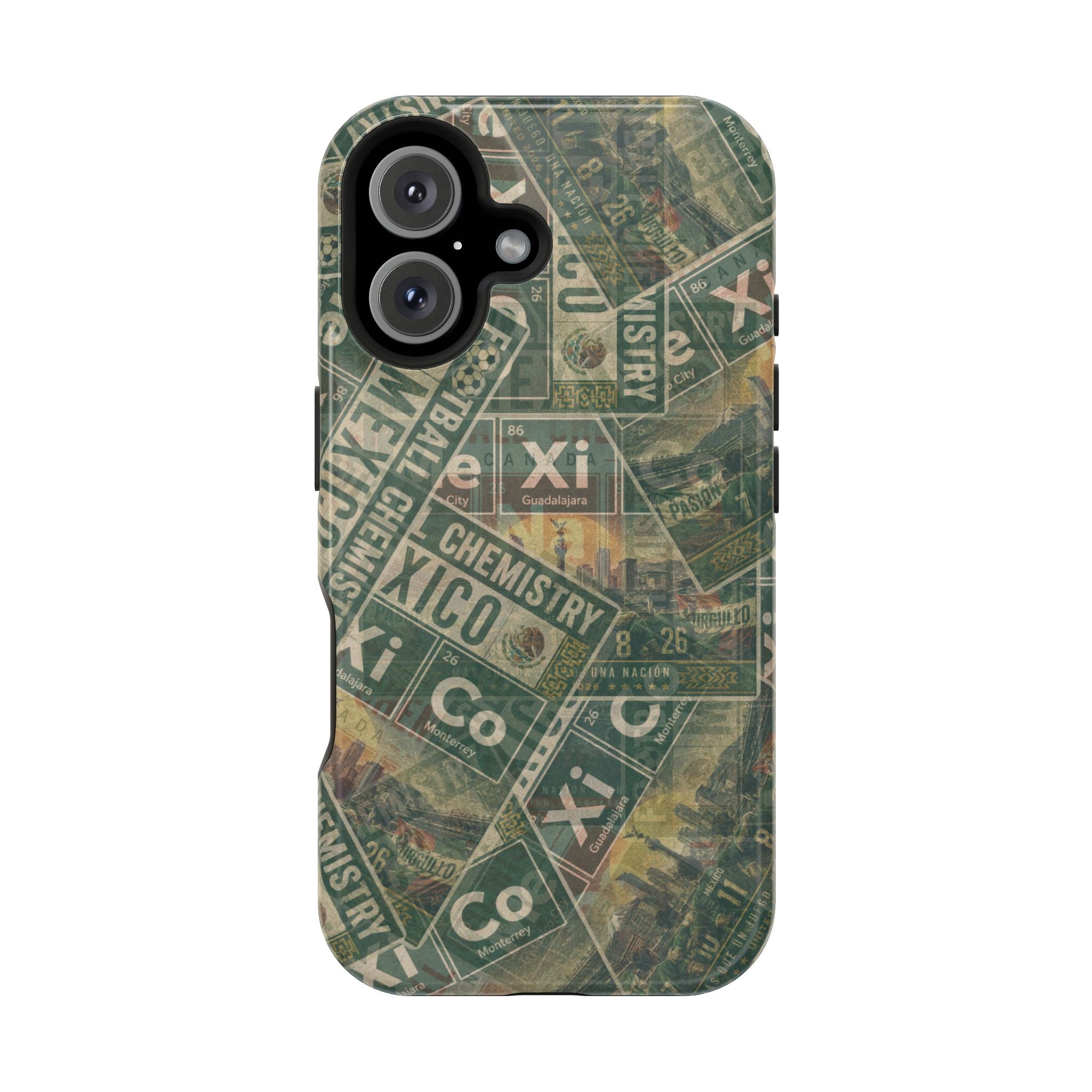 Mexico Football Phone Case | Green. Bonded loud.