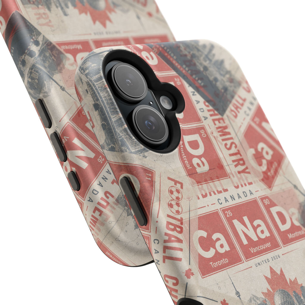 Canada Football Phone Case | Red. The base element.