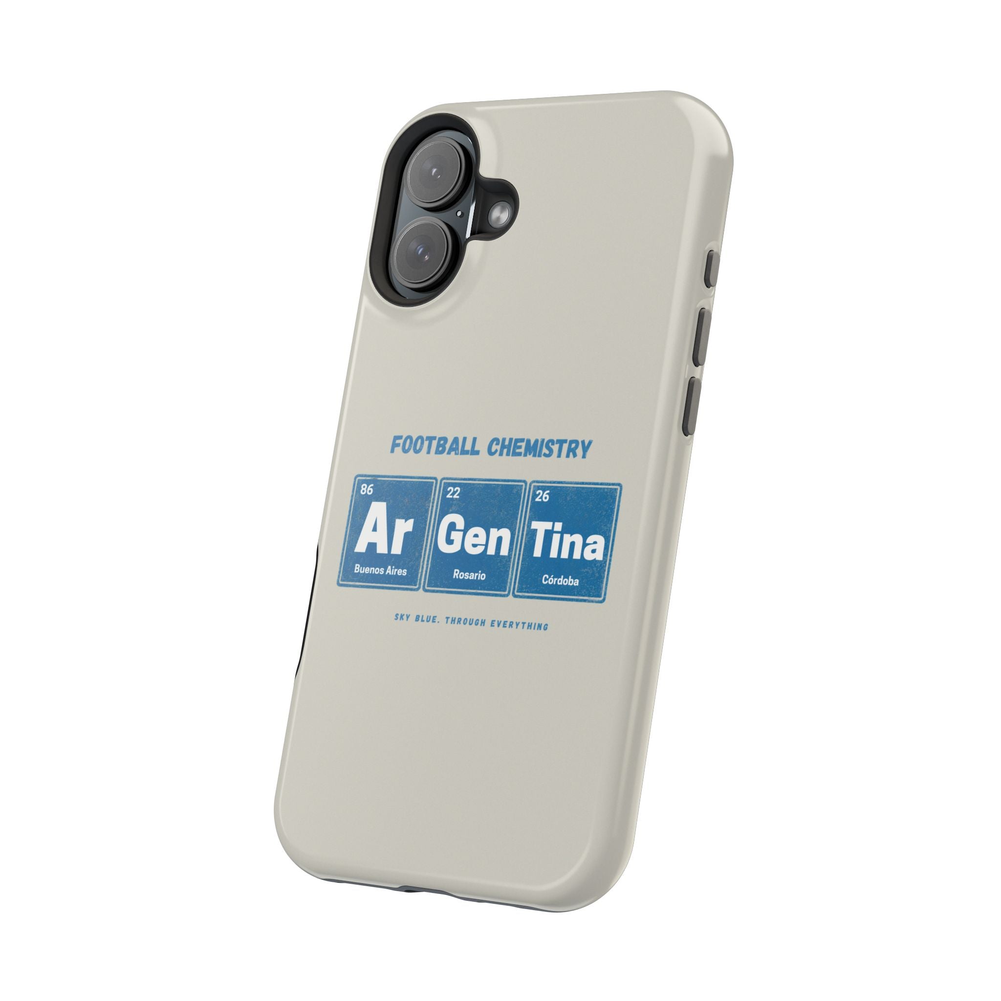 Argentina Football Phone Case | Born in blue and white.