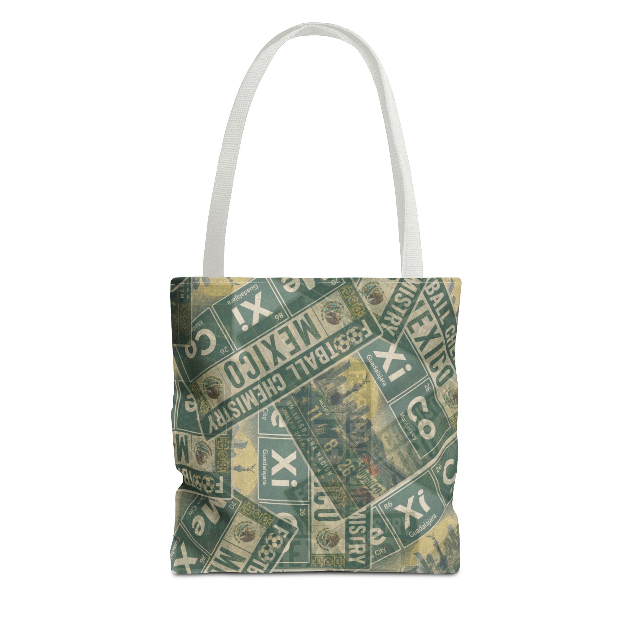Mexico Football Tote Bag | Green. Bonded loud.