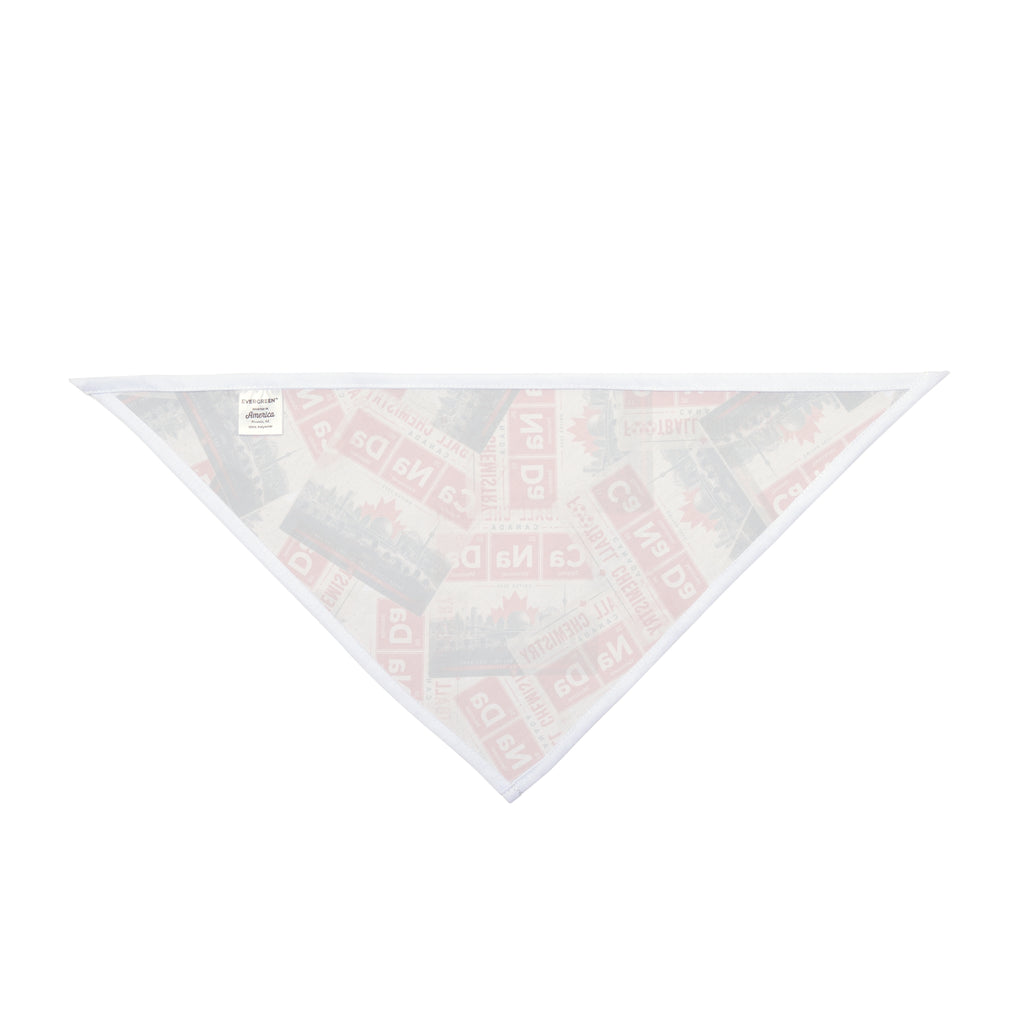 Canada Football Pet Bandana | Editorial Minimal Edition