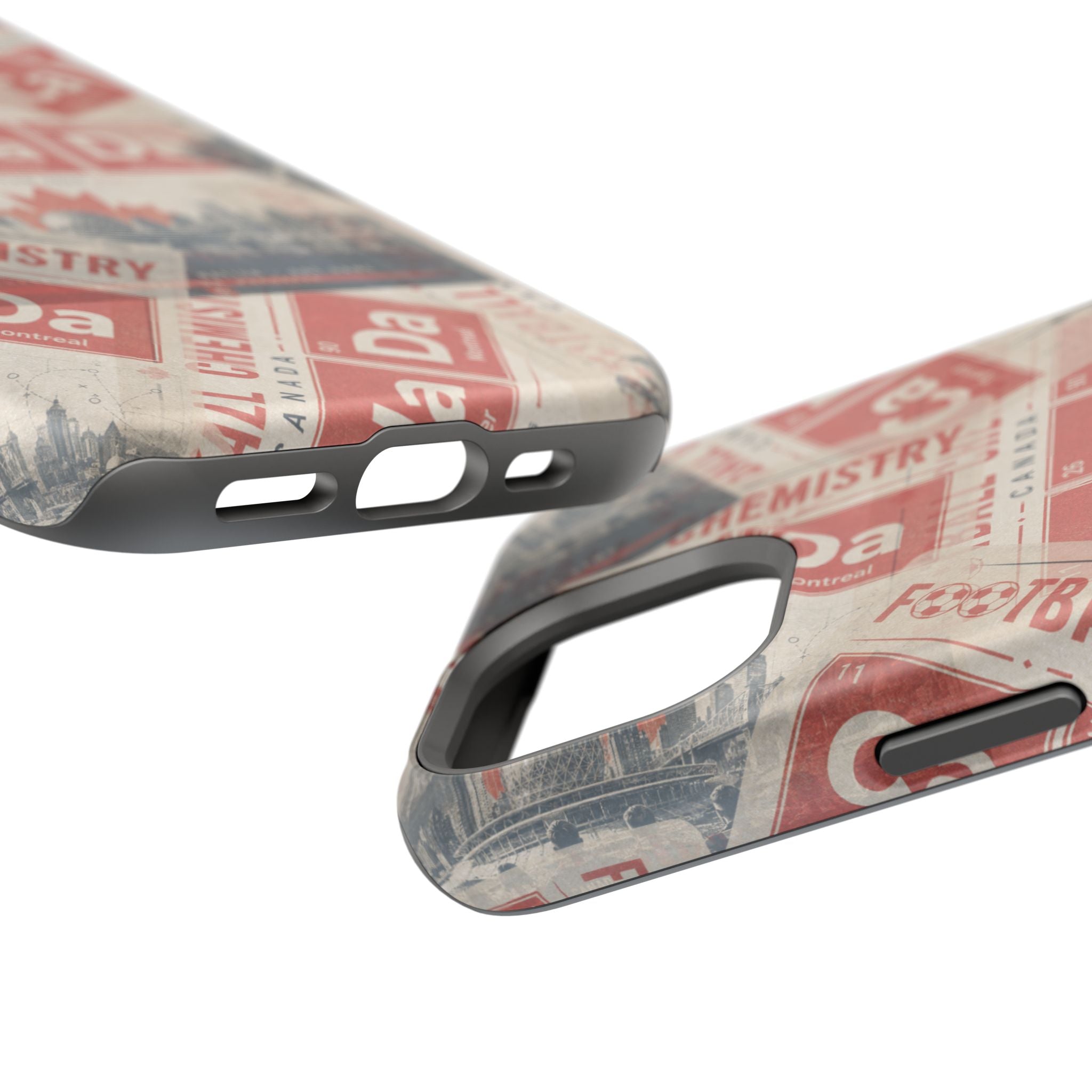 Canada Football Phone Case | Red. The base element.