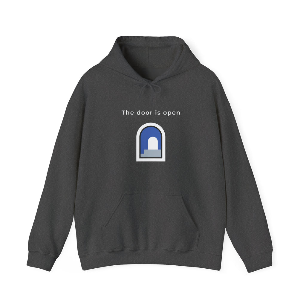 The Door Is Open | Men's Motivational Graphic Door Hoodie