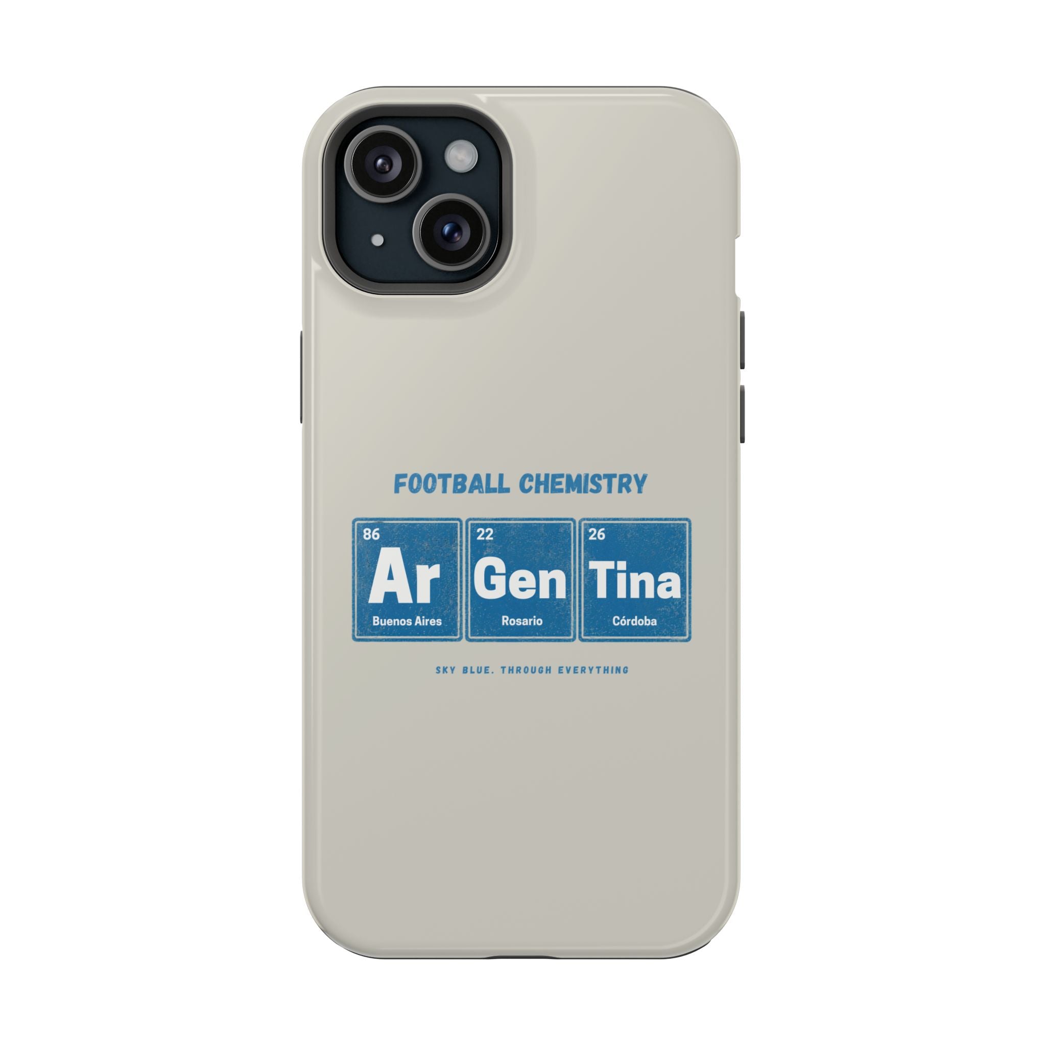 Argentina Football Phone Case | Born in blue and white.