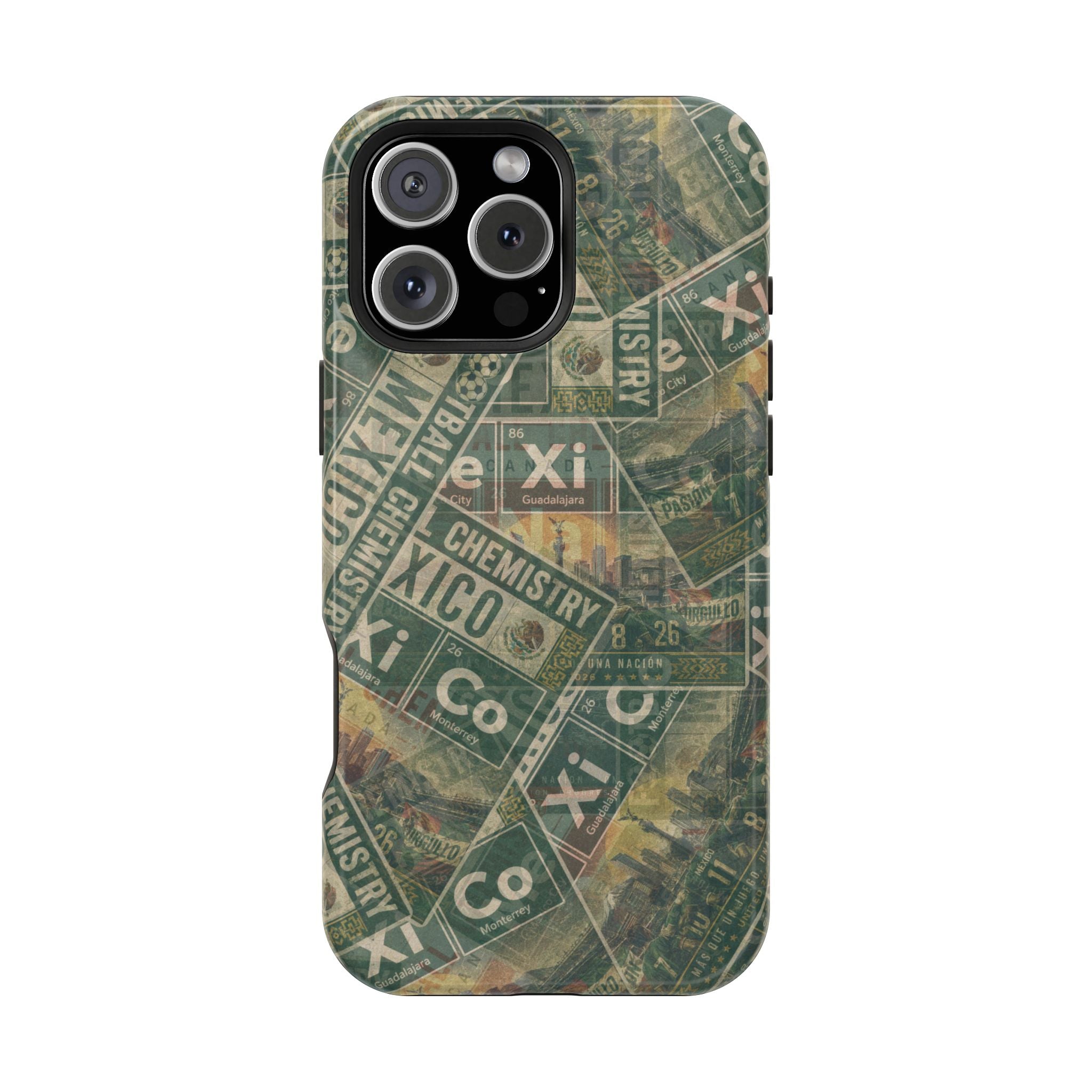 Mexico Football Phone Case | Green. Bonded loud.